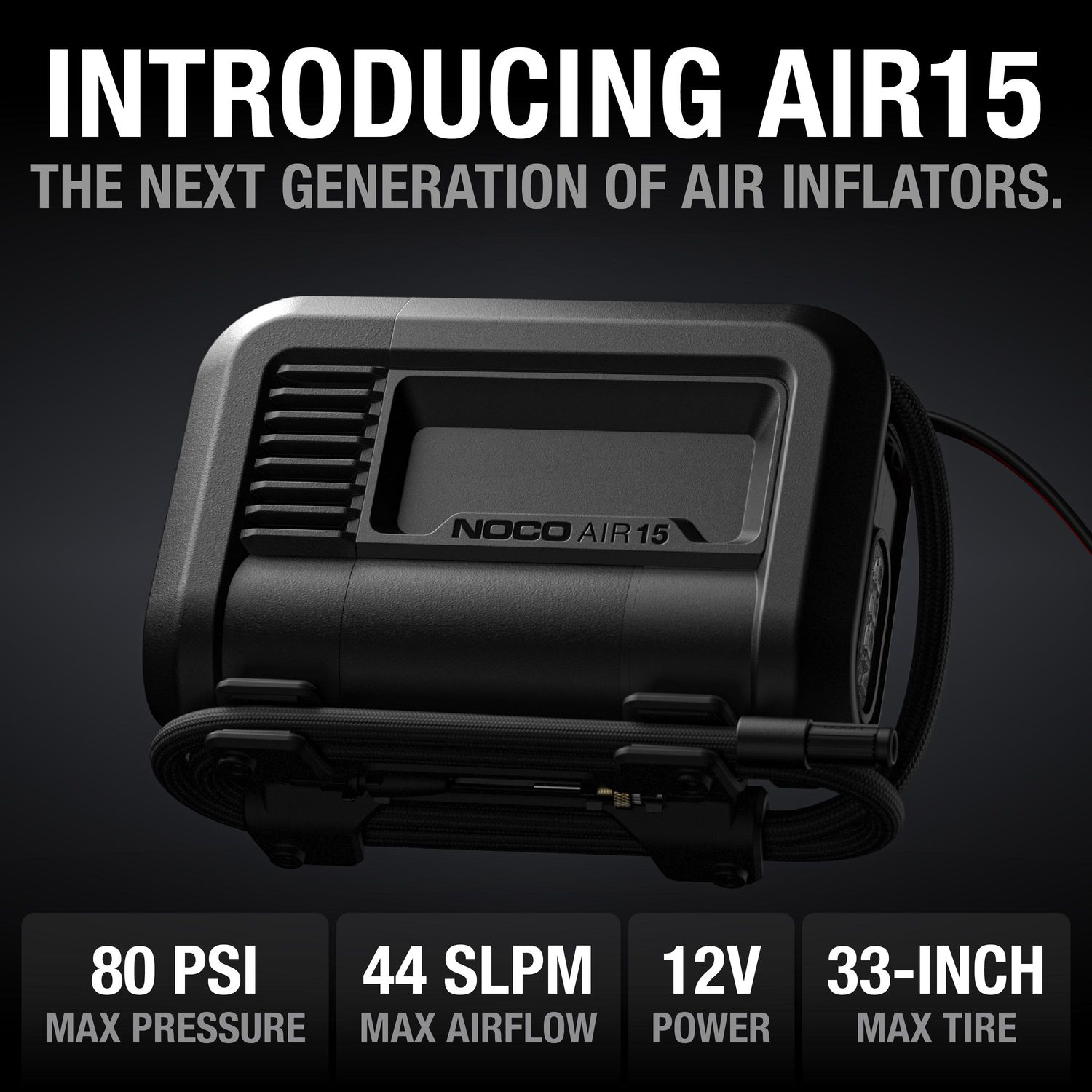 NOCO UltraFast 12V Portable Tire Inflator AIR15 | AutoZone