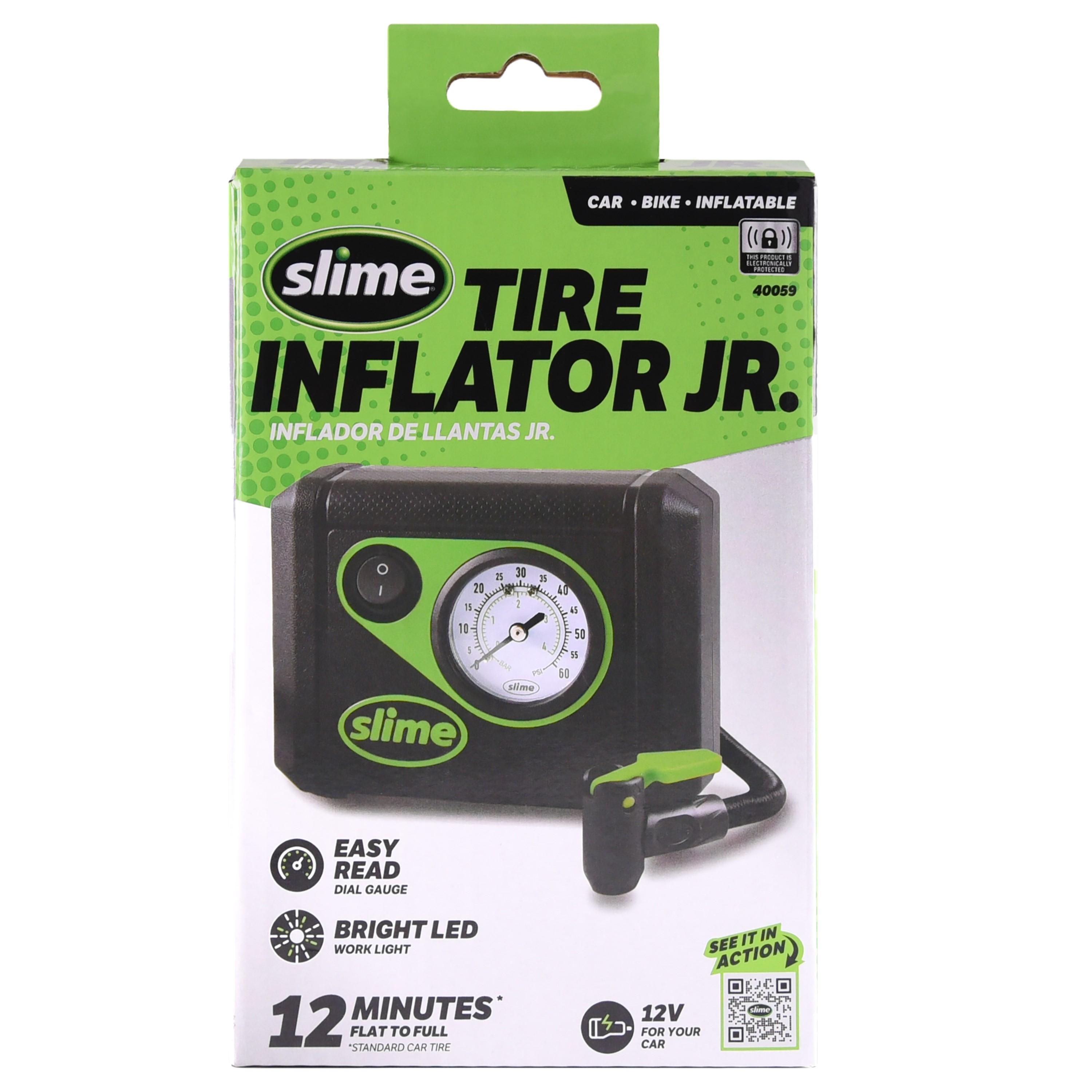 cigarette lighter air pump autozone Slime Tire Air Compressor Kit 40059