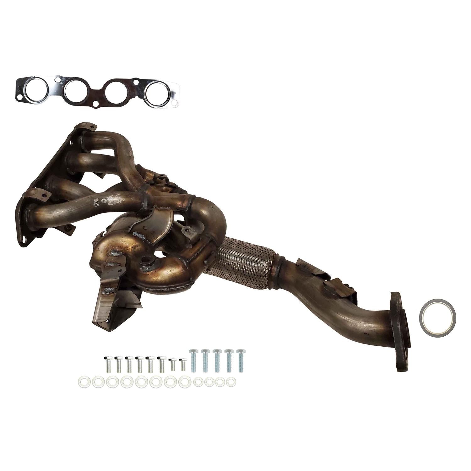 AP Exhaust Catalytic Converter with Integrated Exhaust Manifold