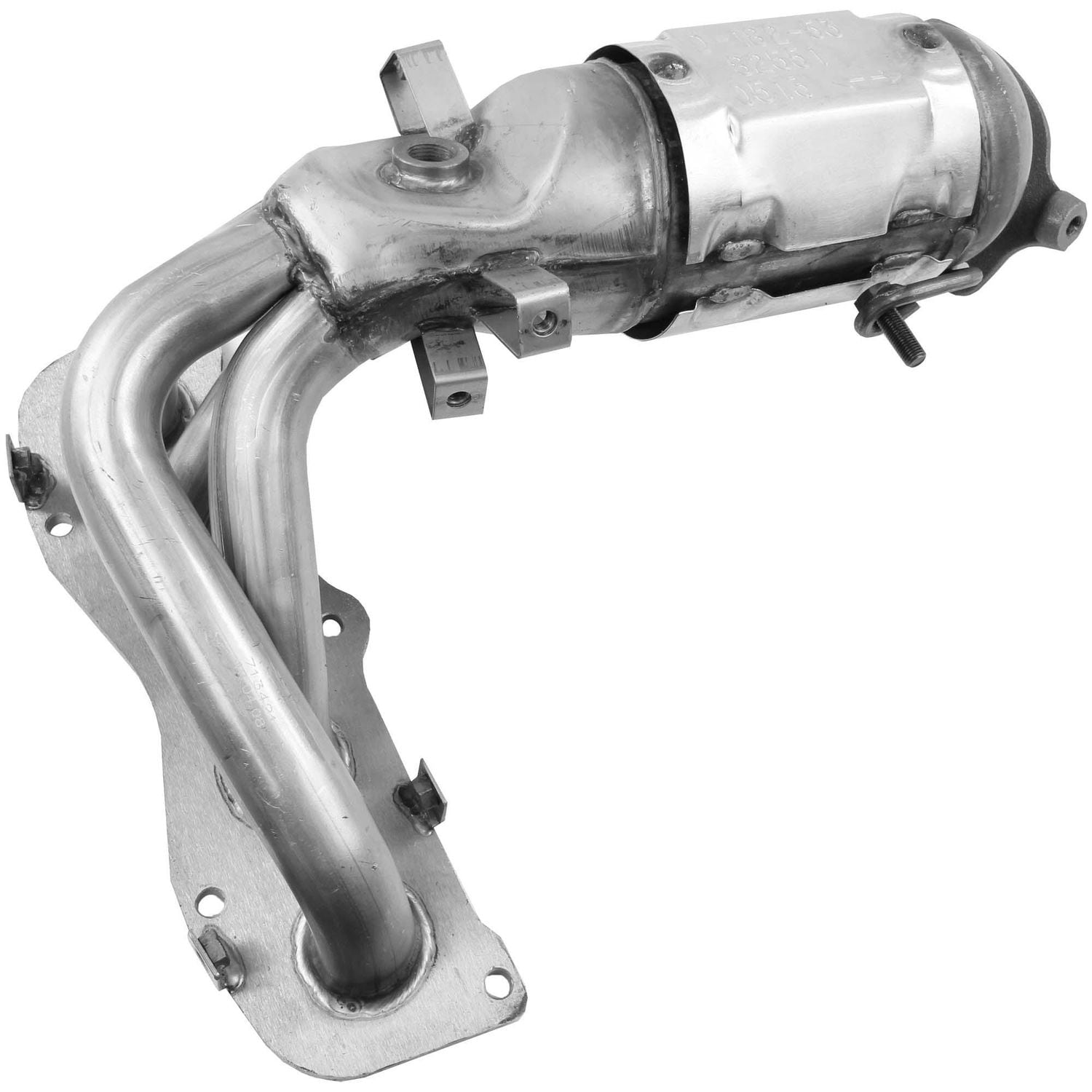 冷凍H10 ADM30 ADL30 SS10 S20 Walker Direct Fit Exhaust Manifold with Integrated CARB Catalytic