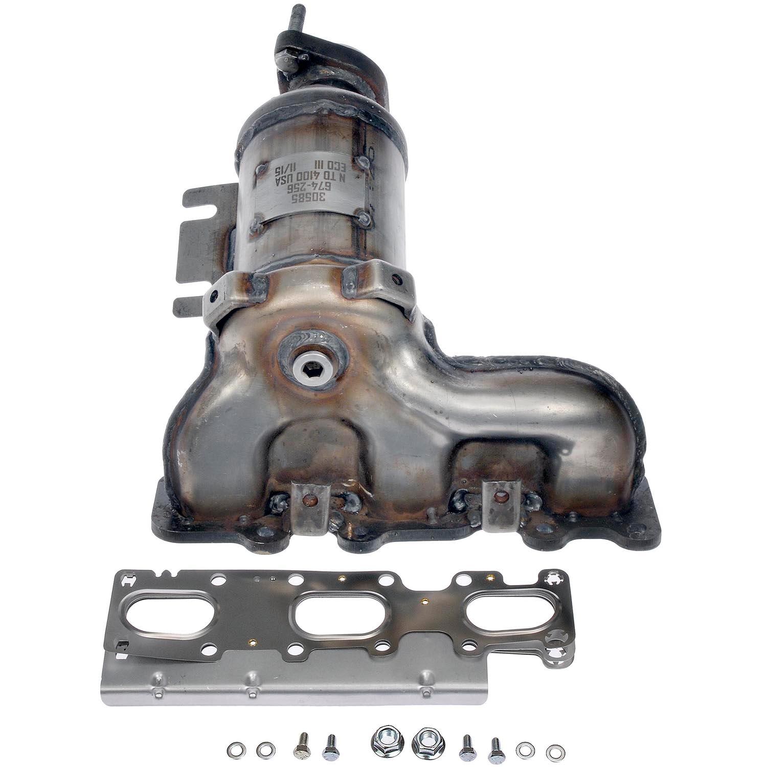 Part 673 Dorman - OE Solutions Catalytic Converter with Integrated Exhaust ...