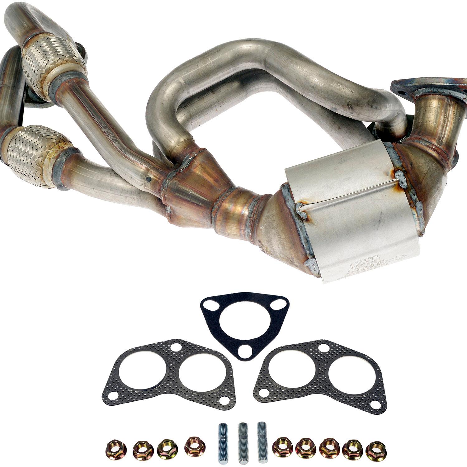Dorman - OE Solutions CARB Catalytic Converter with Integrated Exhaust ...