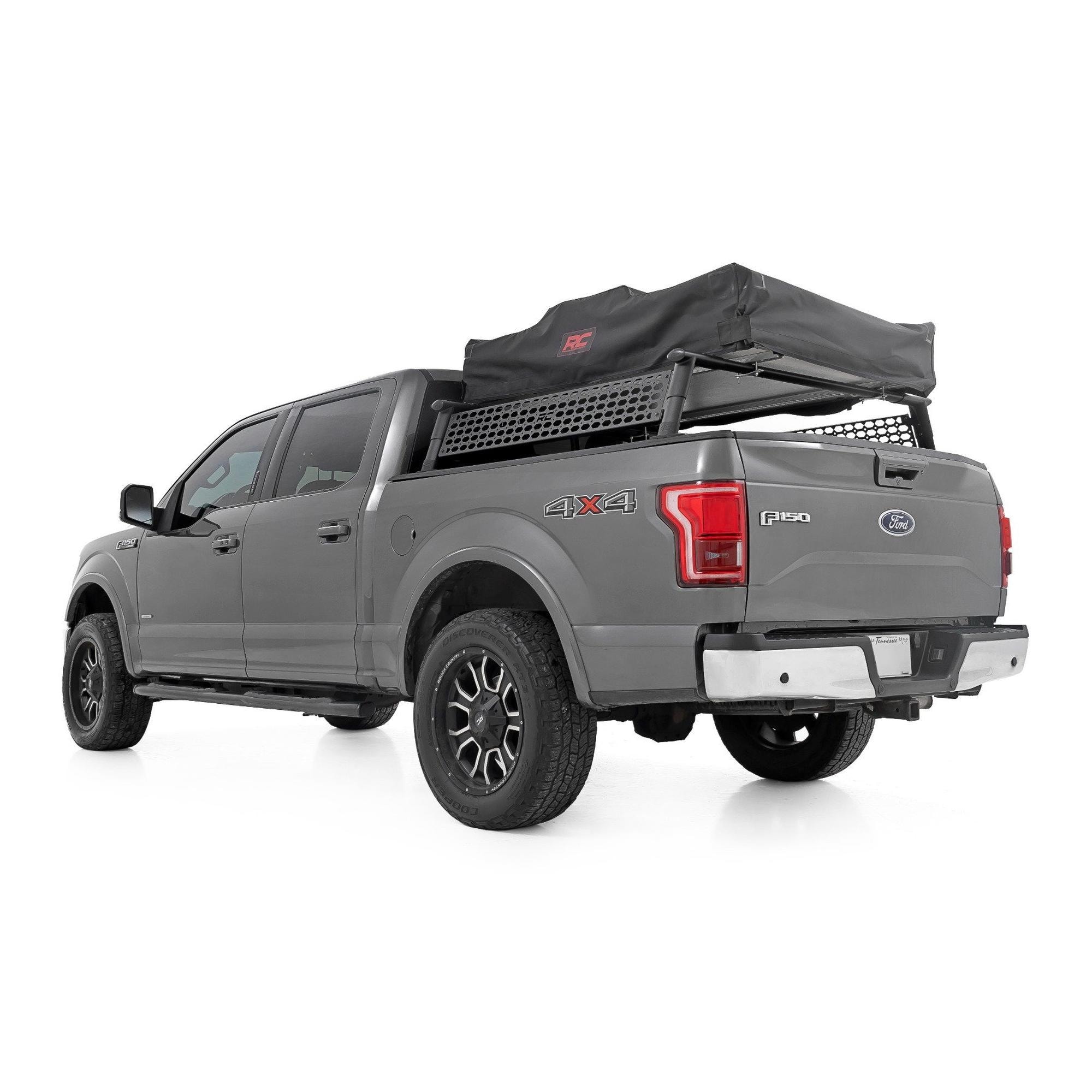 Rough Country Aluminum Bed Half Rack for Ford F-150 2WD/4WD (2015-2025 ...