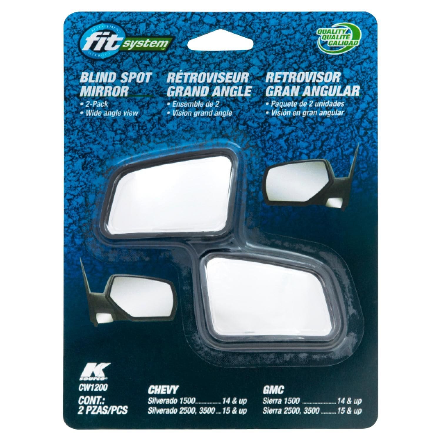 K-Source Door Blind Spot Mirror CW1200 | AutoZone