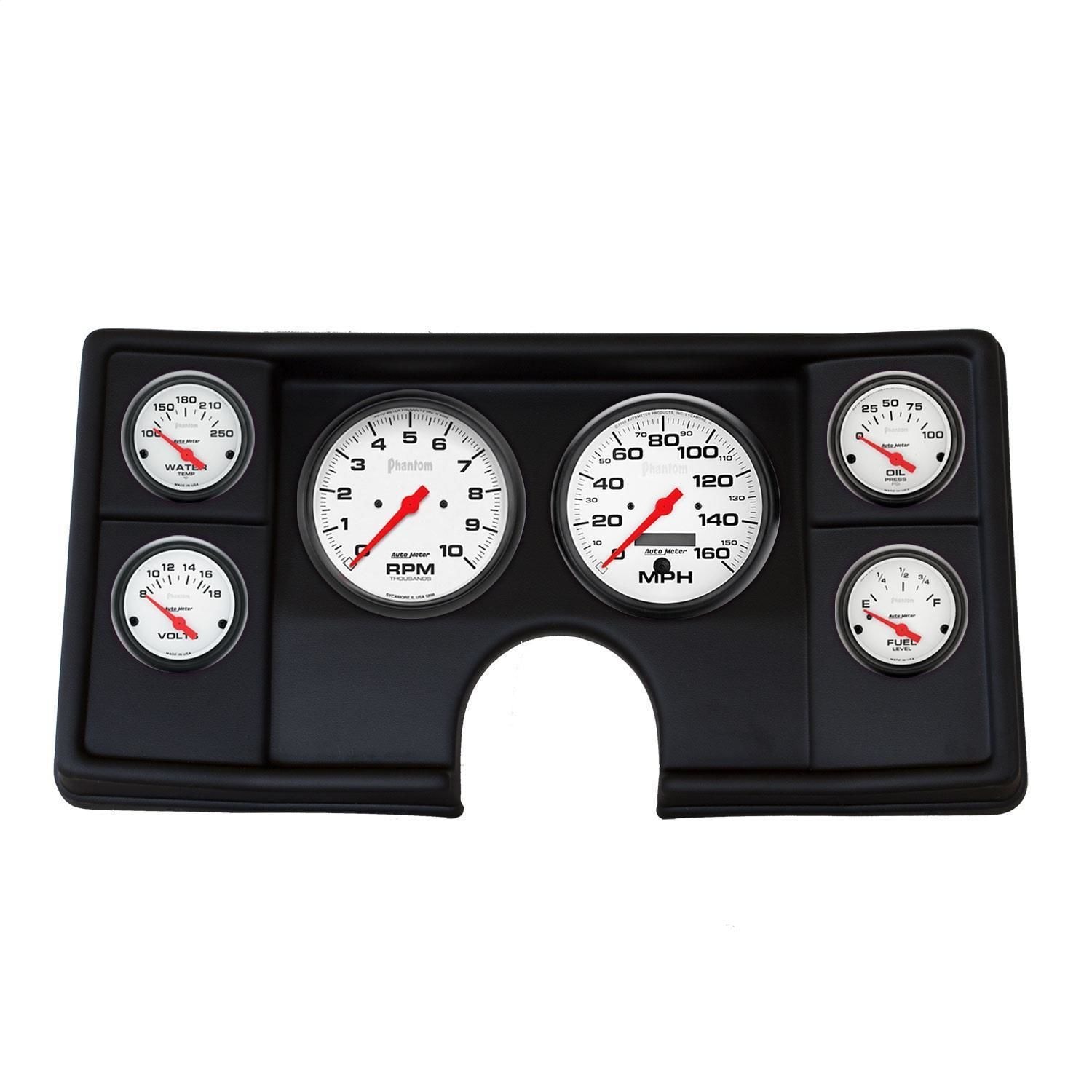 AutoMeter Phantom Gauge Set 2143-09