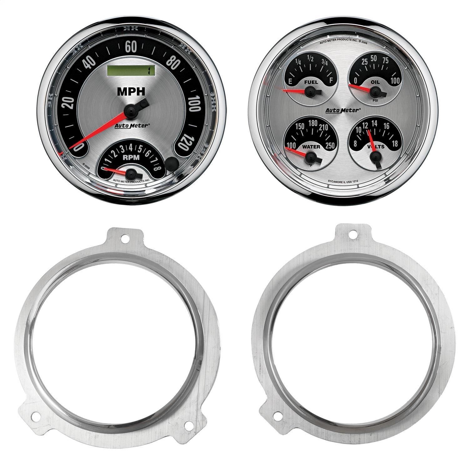 AutoMeter American Muscle Gauge Set 7038-01