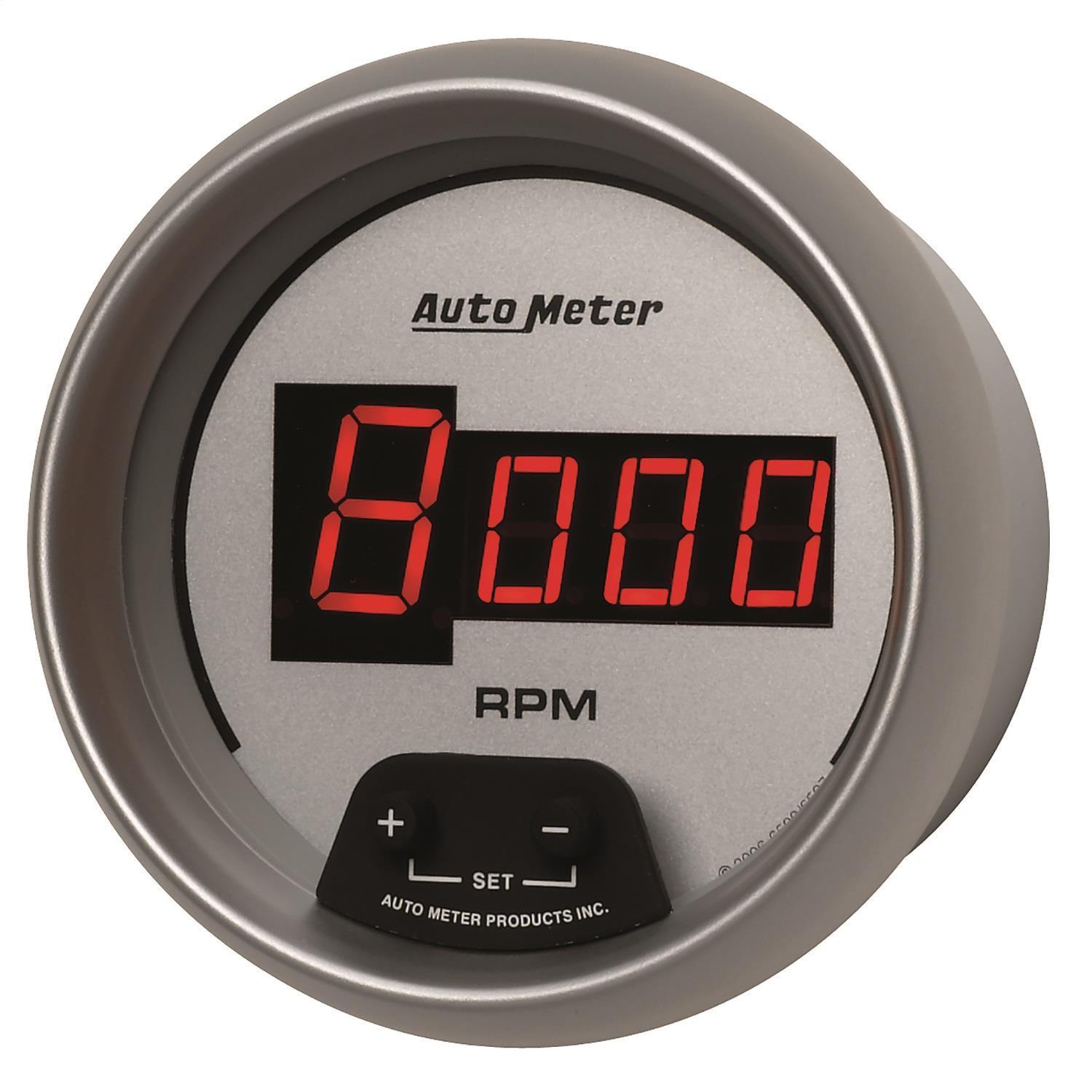 タコメーター AutoMeter Ultra-Lite Digital Tachometer Gauge 6597 | AutoZone