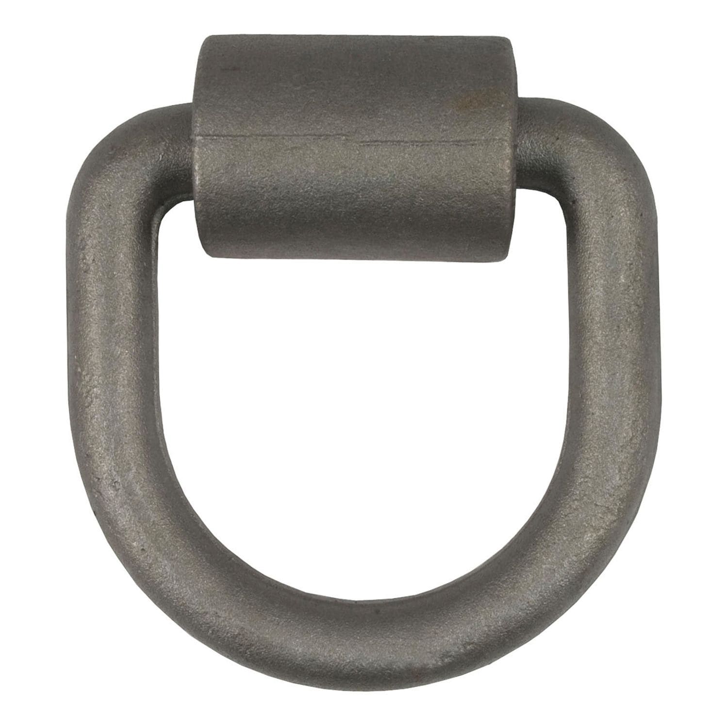 Curt 6100lbs 3in x 3in Weld on Tie Down D Ring, Raw Steel | AutoZone