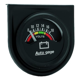 cigarette lighter voltage meter autozone AutoMeter 2356 Voltmeter Gauge Insert the products connector into a cigar socket Equus E6268 Voltmeter Gauge