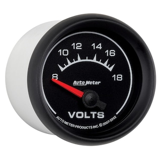 cigarette lighter voltage meter autozone AutoMeter ES Voltmeter Gauge 5992