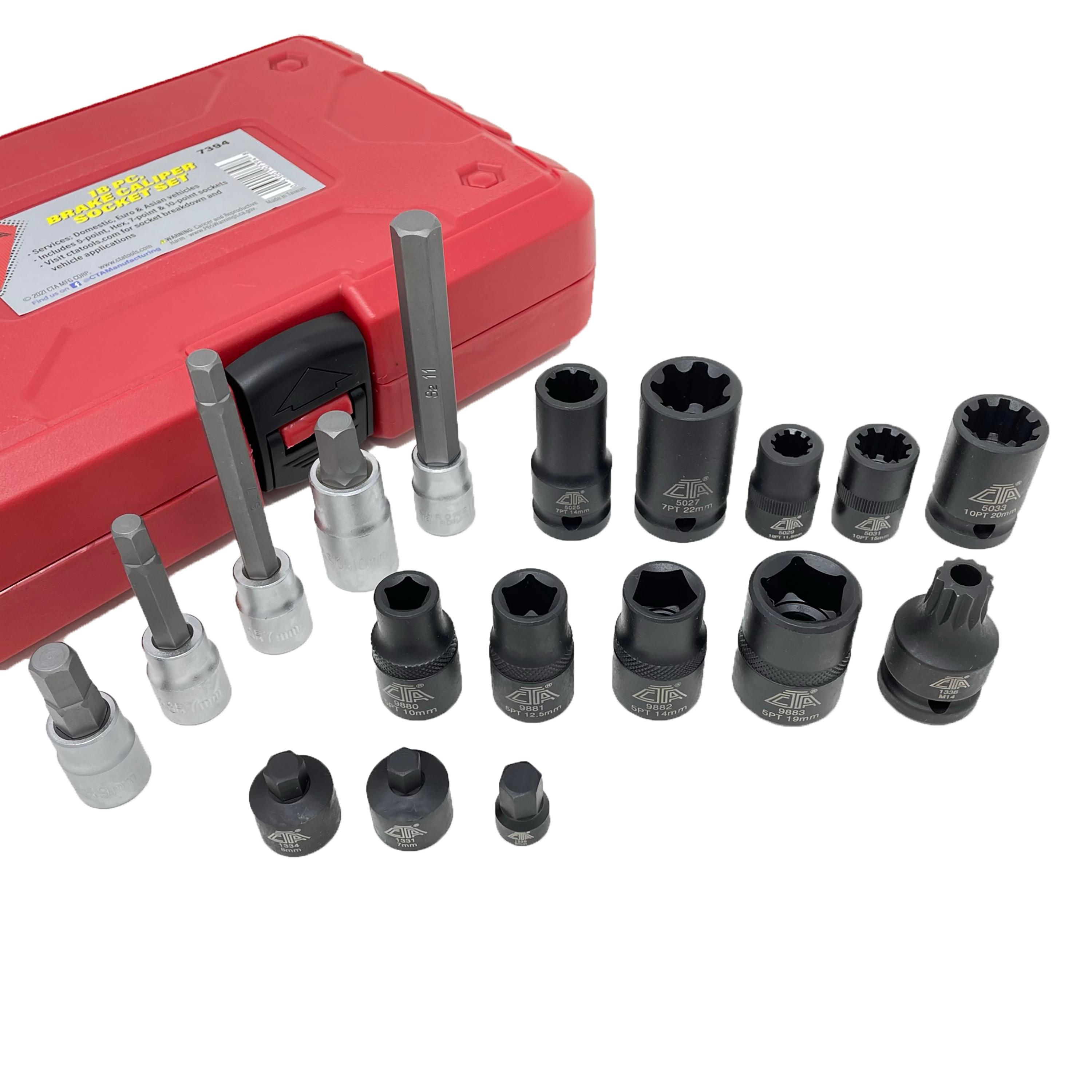 CTA Brake Caliper Bolt Socket 7394 | AutoZone