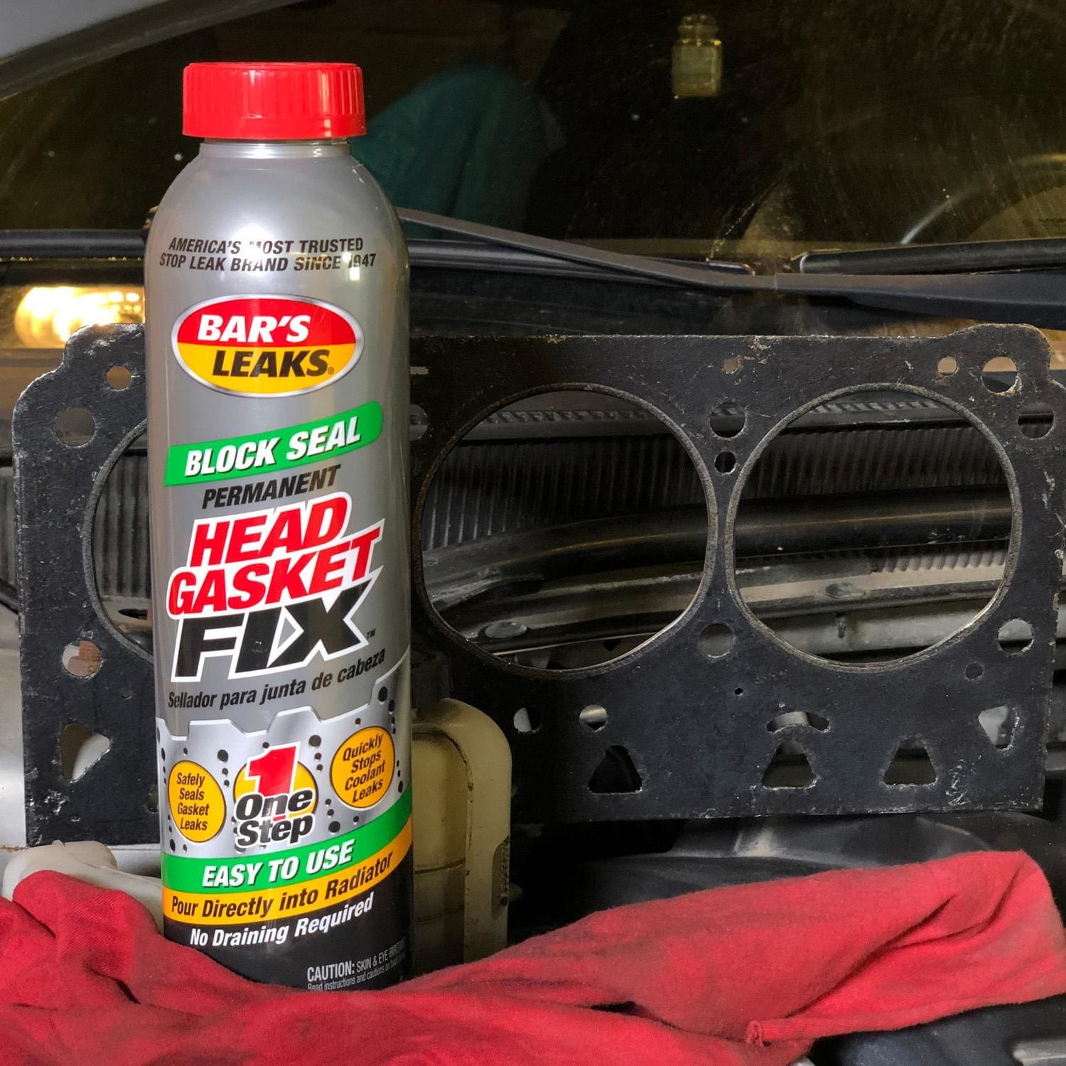 Bar's Leaks Block Seal Head Gasket Fix 24oz | AutoZone