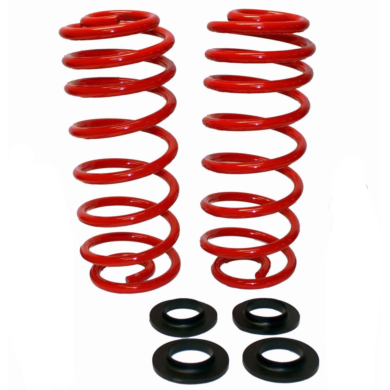 Red Air Spring 2008 BMW X5 Air Spring to Coil Spring Conversion Kit