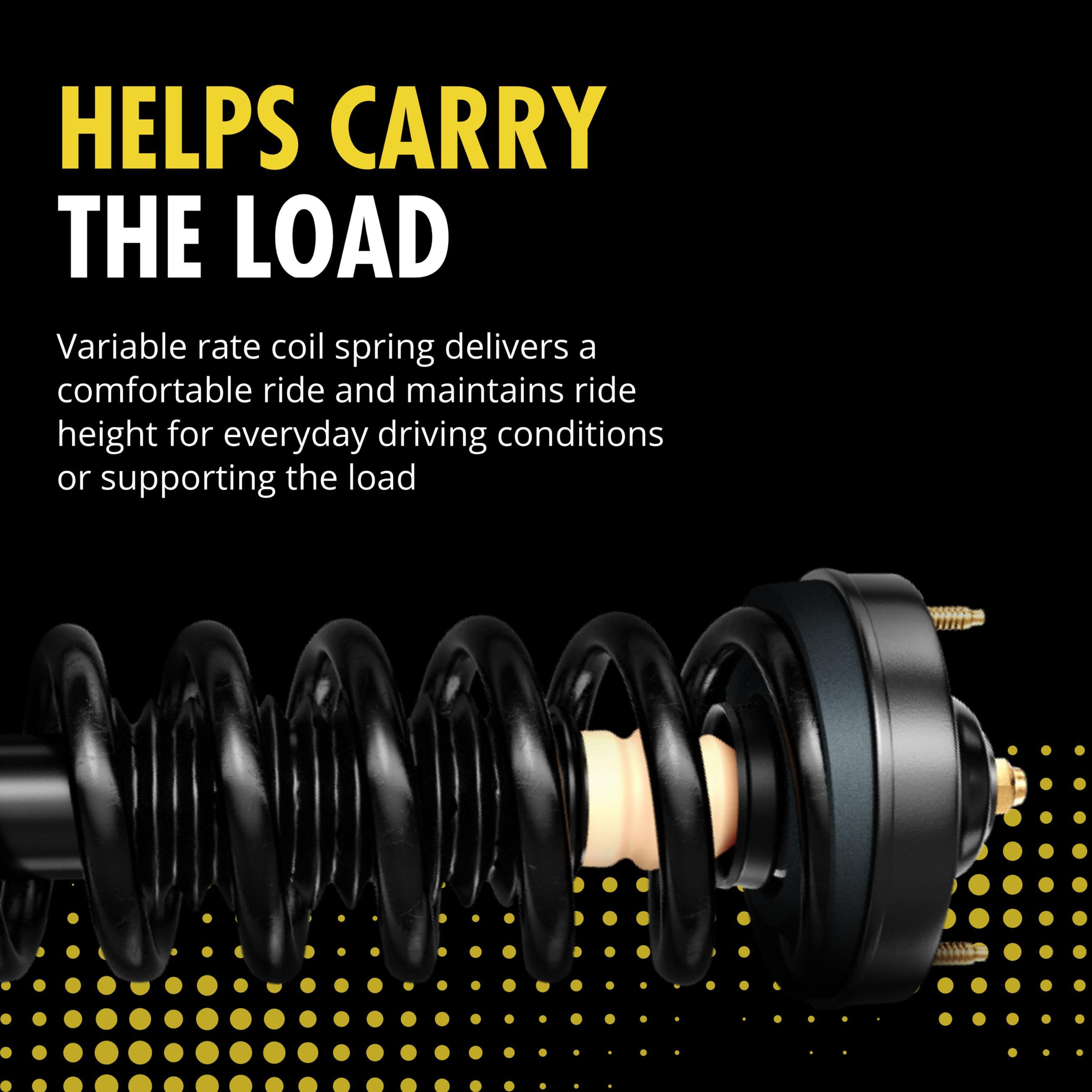 Monroe Magnum Loaded Assembly Suspension Strut and Coil Spring