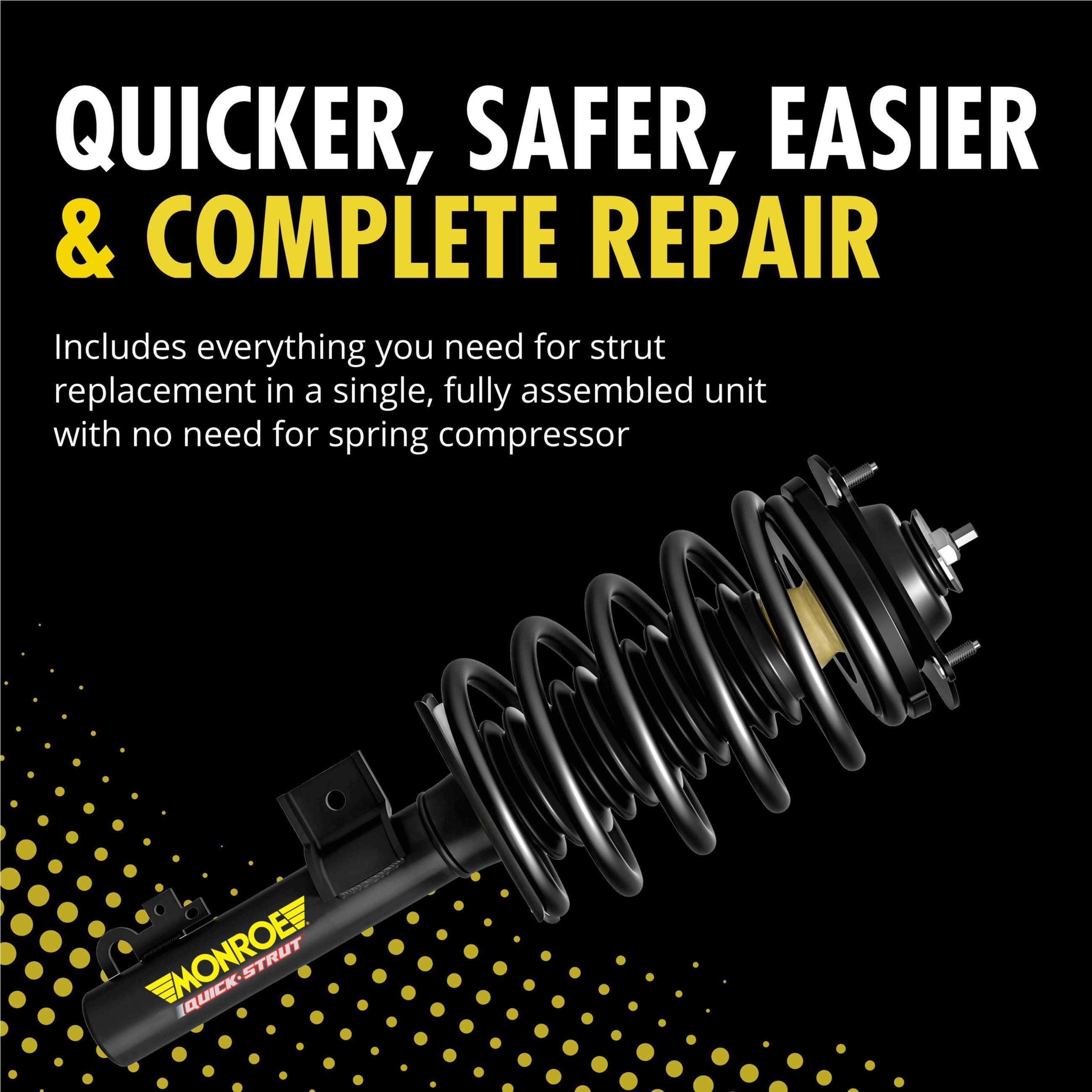 Monroe Shocks & Struts Quick-Strut Suspension Strut and Coil