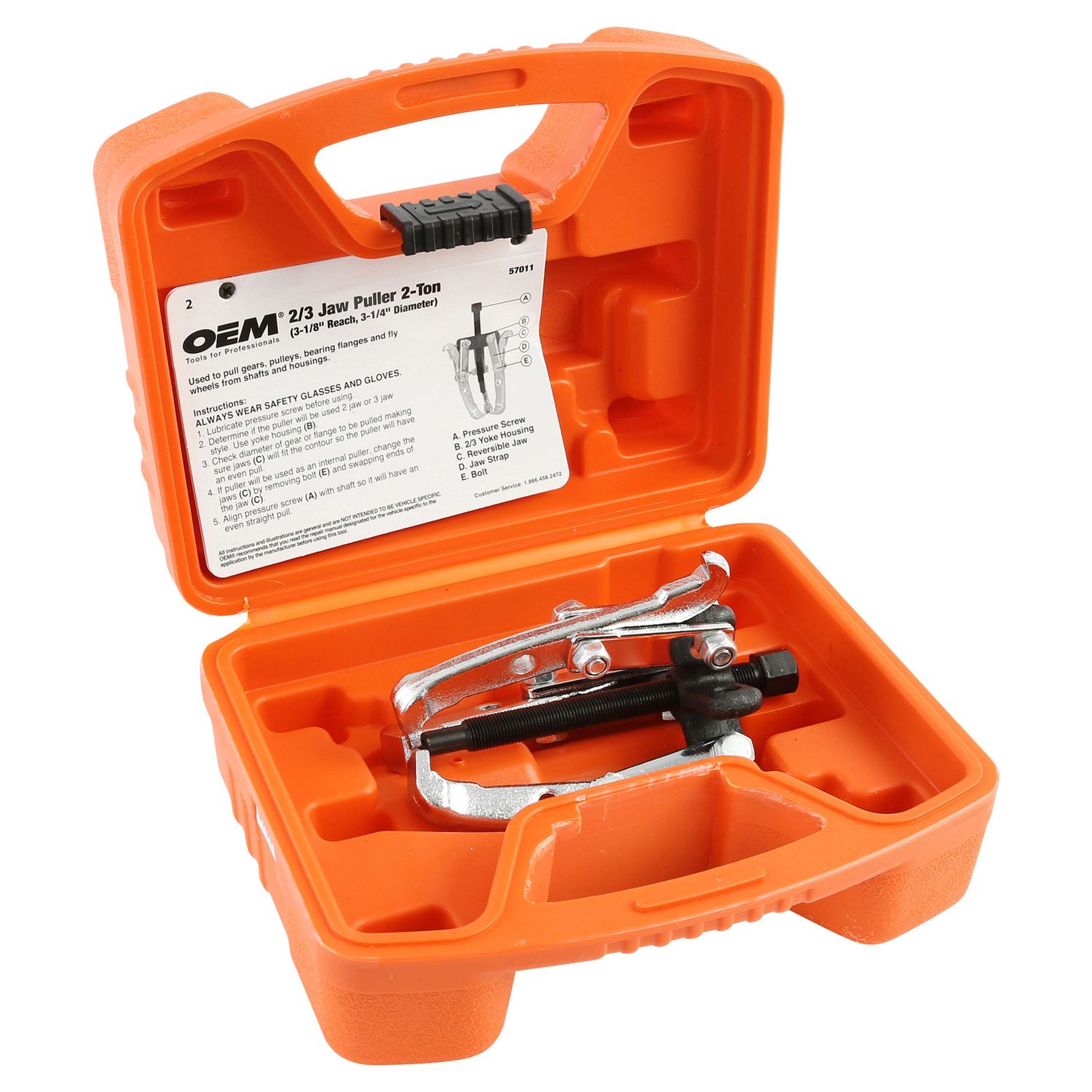 OEMTOOLS Wheel Hub Puller 57011 | AutoZone