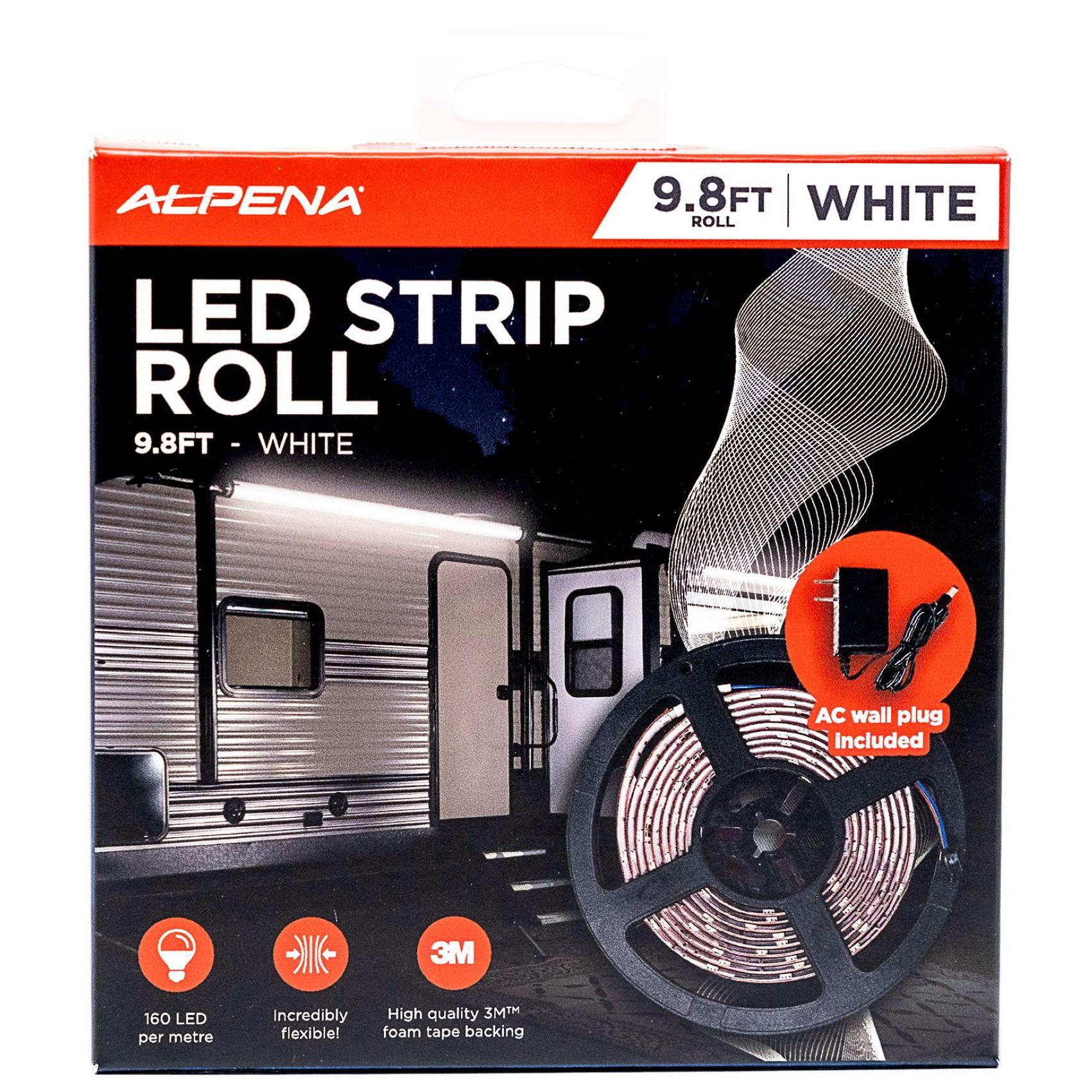 Alpena White Max 9.8ft Light Strip Roll | AutoZone