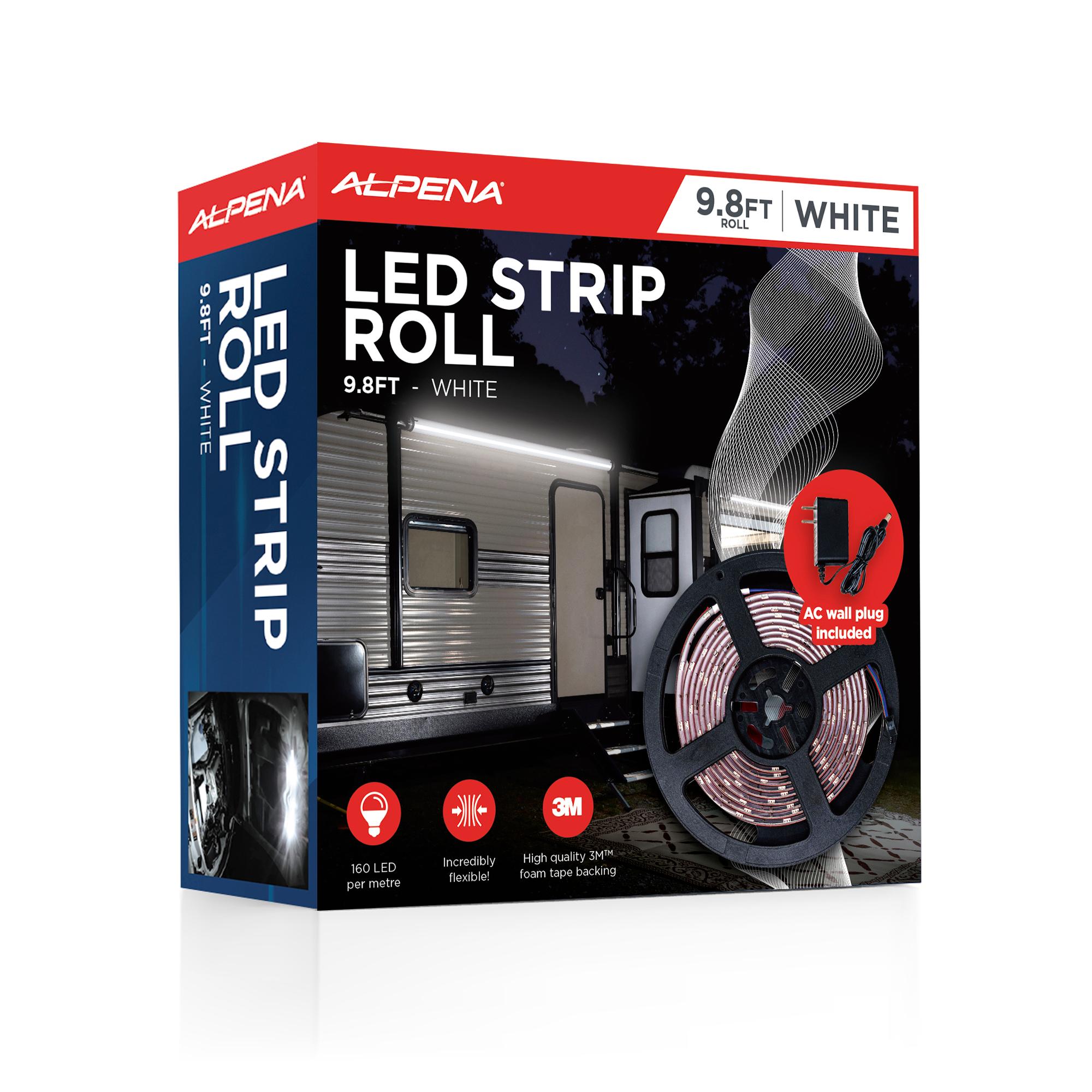 Alpena White Max 9.8ft Light Strip Roll | AutoZone