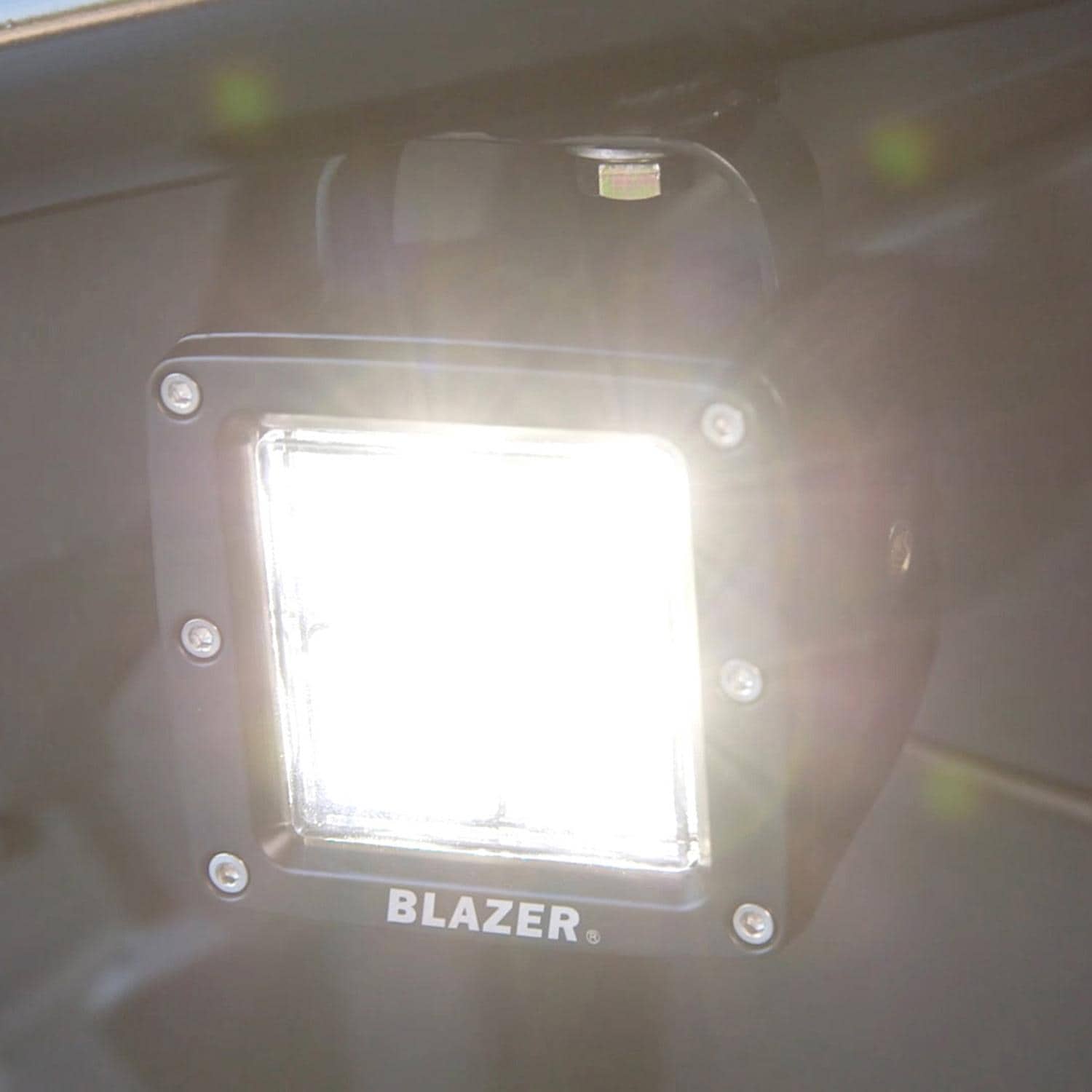 Blazer International 195CWL514 4" LED Double Row Light Bar - Fog Beam Pattern 195cwl514 Tabletop Side