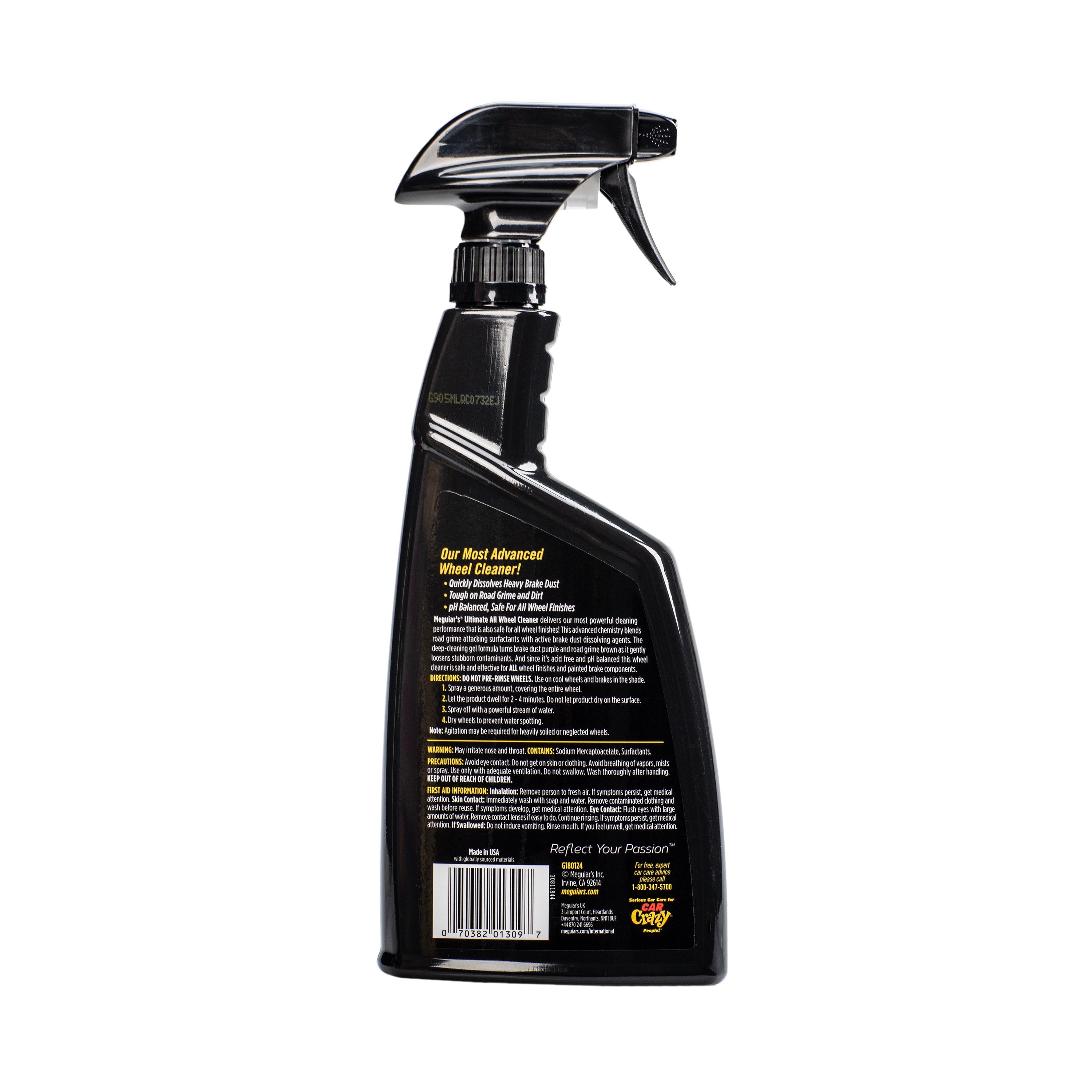 Meguiars Ultimate Spray and wipe Wheel Cleaner | AutoZone