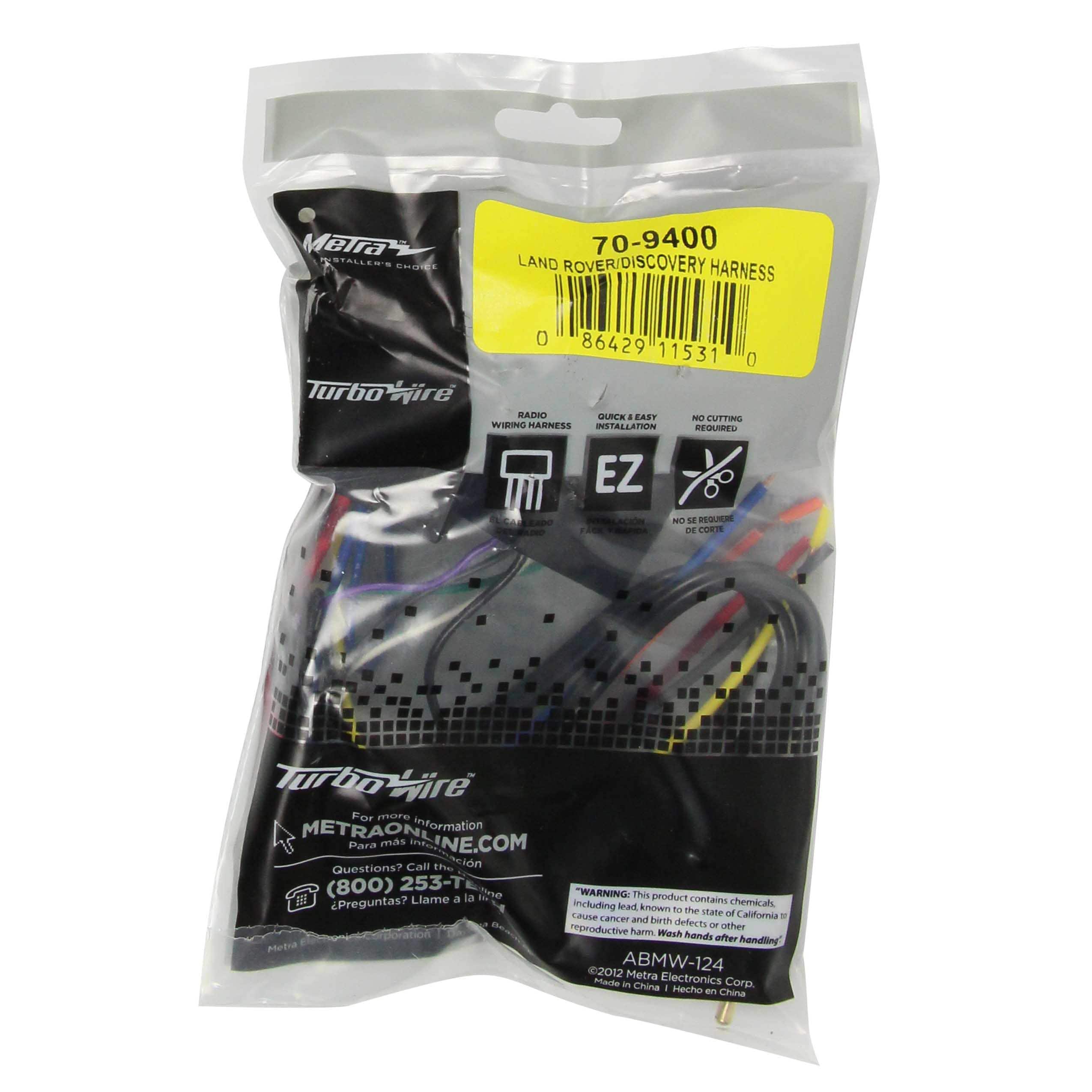 Metra Stereo Wiring Harness 70-9400 | AutoZone