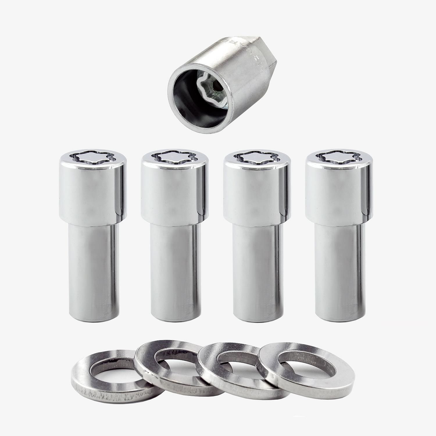 McGard 23185 M12 X 1.5 Thread Shank Wheel Lock Set 4 Piece | AutoZone