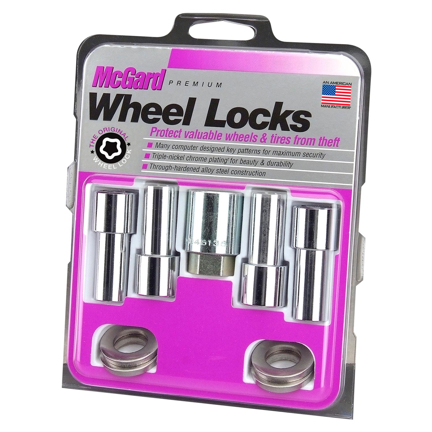 McGard 23185 M12 X 1.5 Thread Shank Wheel Lock Set 4 Piece | AutoZone