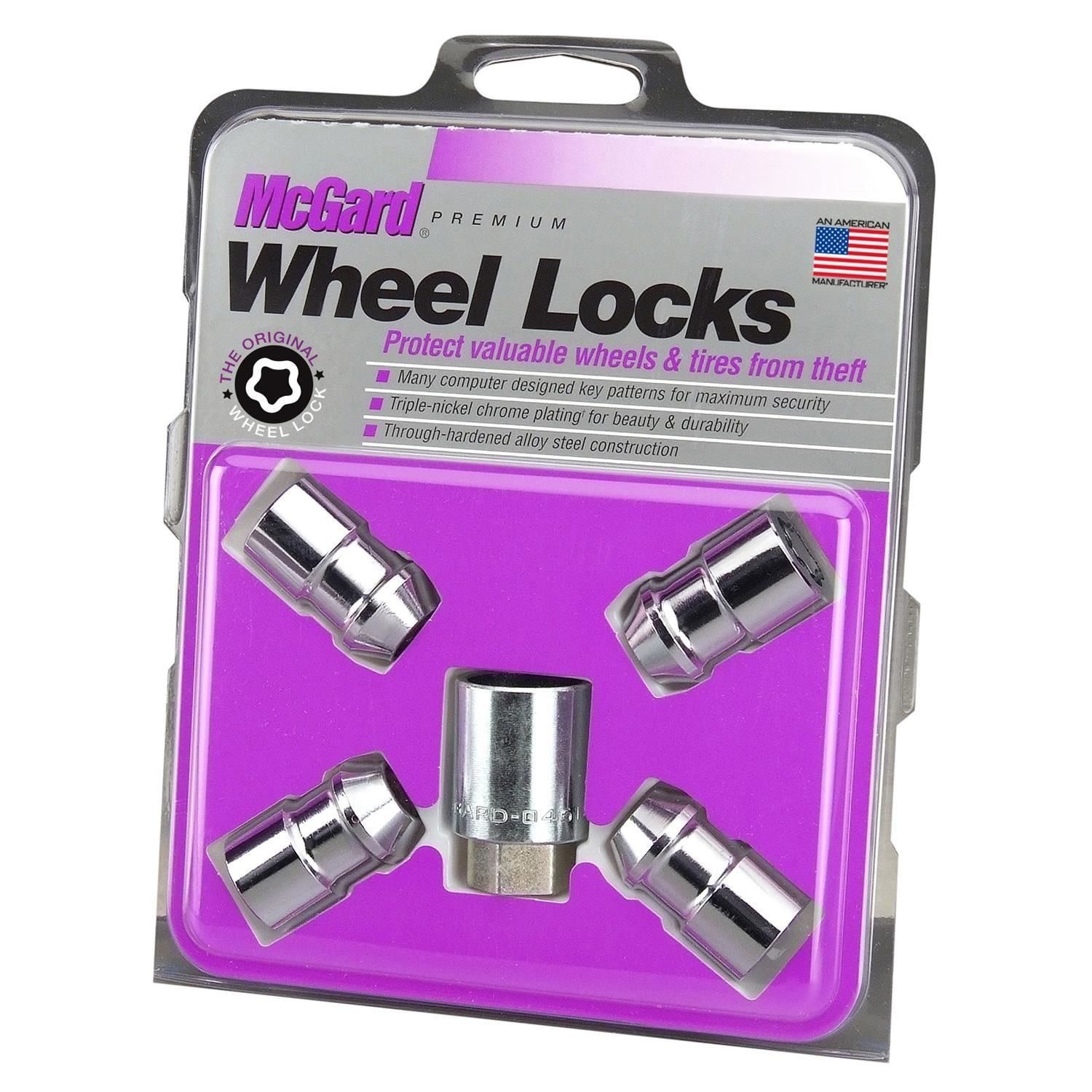 McGard Wheel Lock Key Locking Lug Nuts 5 Piece 24132 | AutoZone