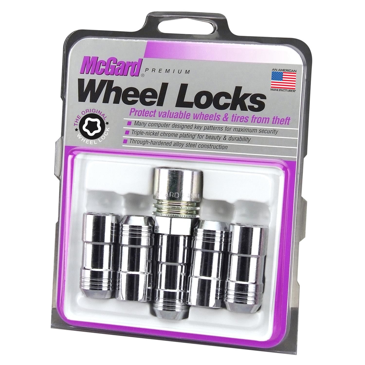 McGard Wheel Lock Key Locking Lug Nuts 6 Piece 24510 | AutoZone