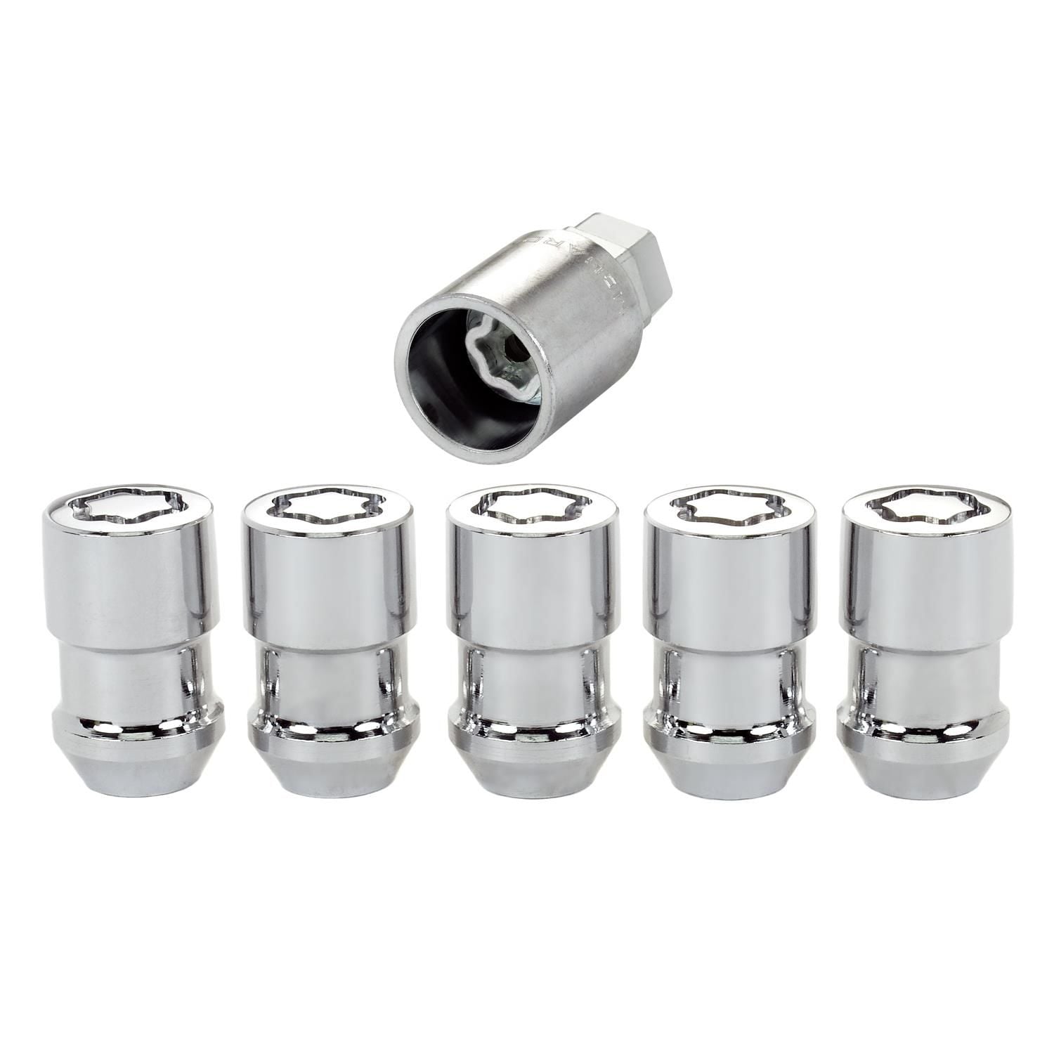 McGard Wheel Lock Key Locking Lug Nuts 6 Piece 24538 for Jeep Wrangler