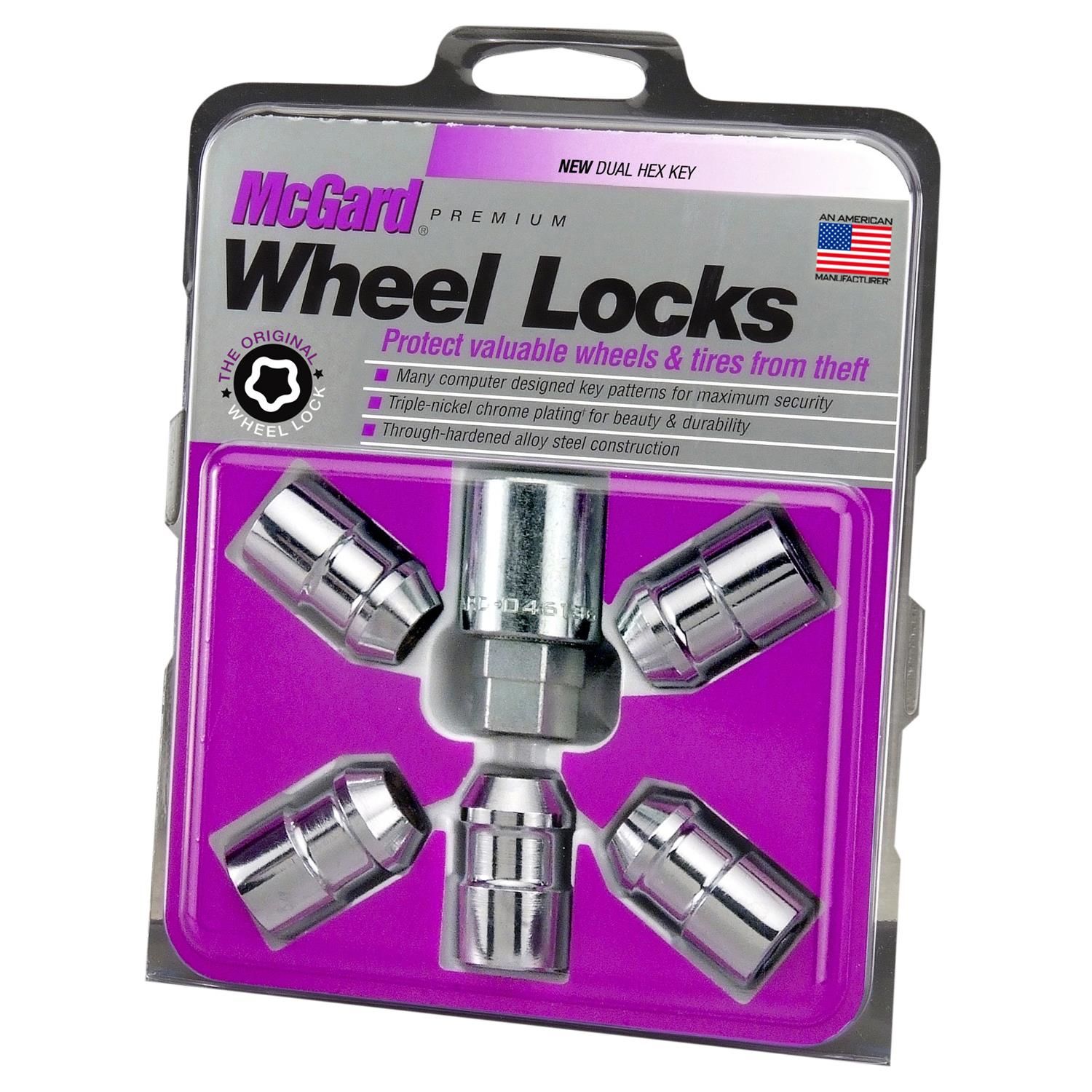 McGard Wheel Lock Key Locking Lug Nuts 6 Piece 24538 | AutoZone
