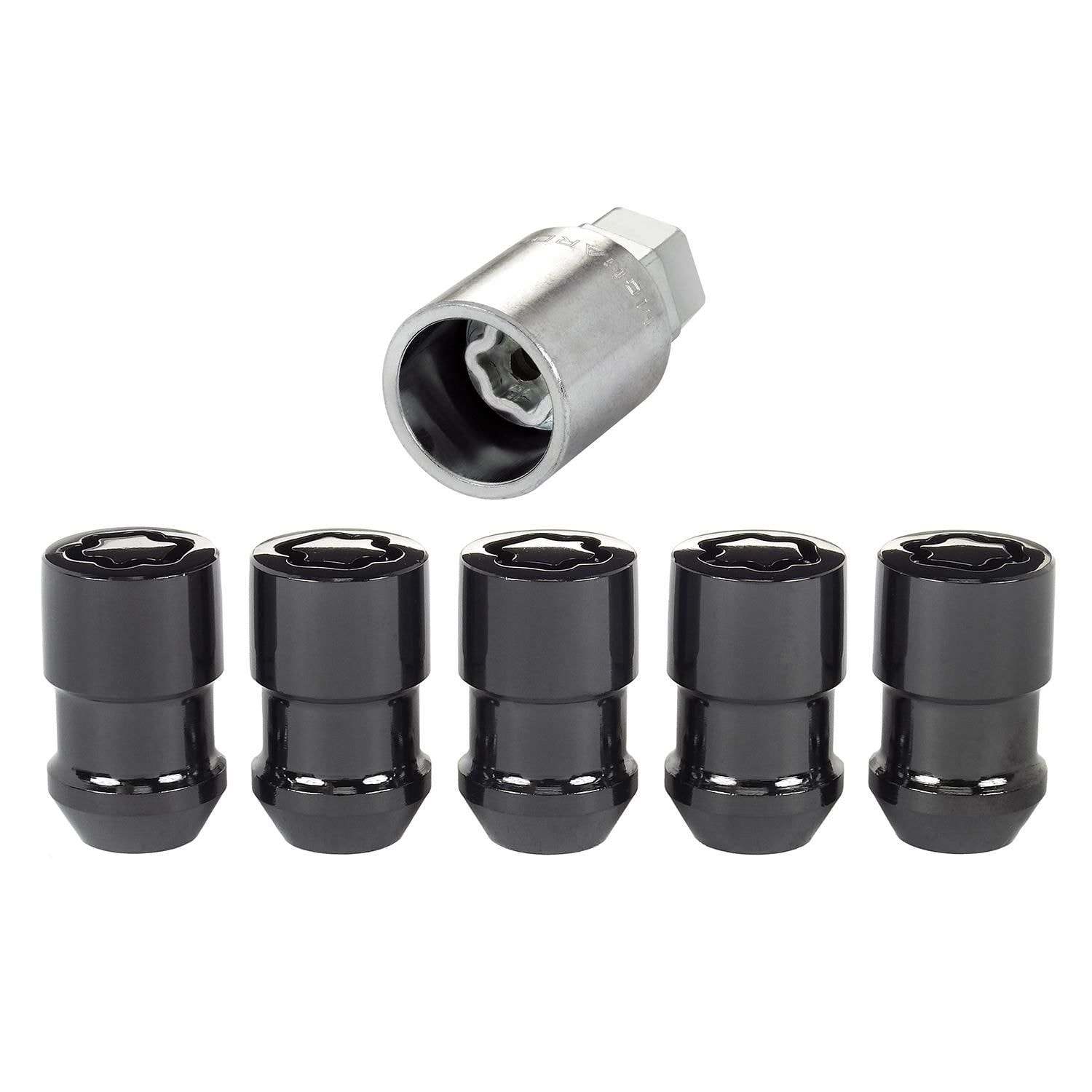 McGard Wheel Lock Key Locking Lug Nuts 5 Piece 24548 for Jeep Wrangler