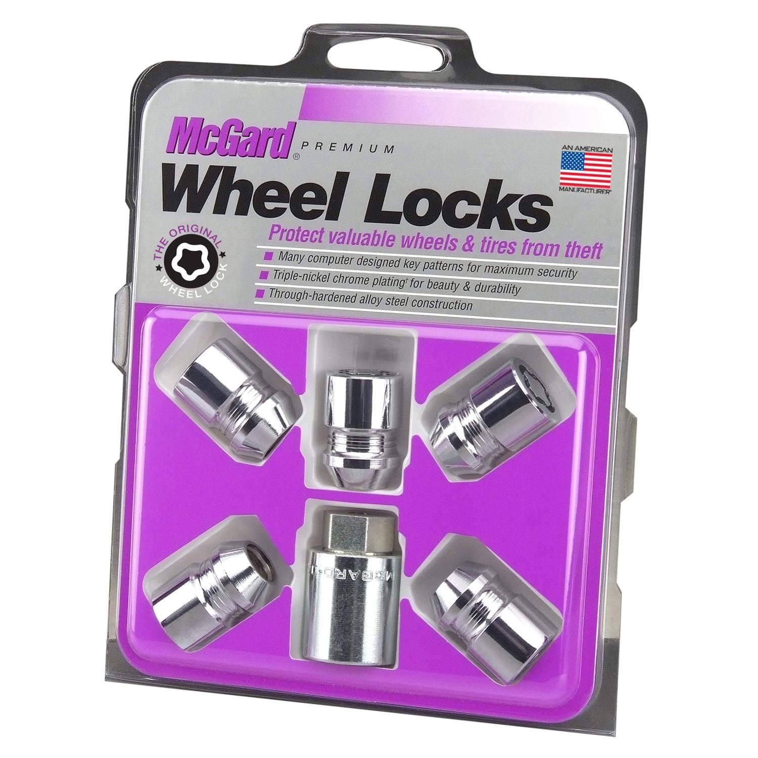 McGard Wheel Lock Key Locking Lug Nuts 6 Piece 24552 | AutoZone