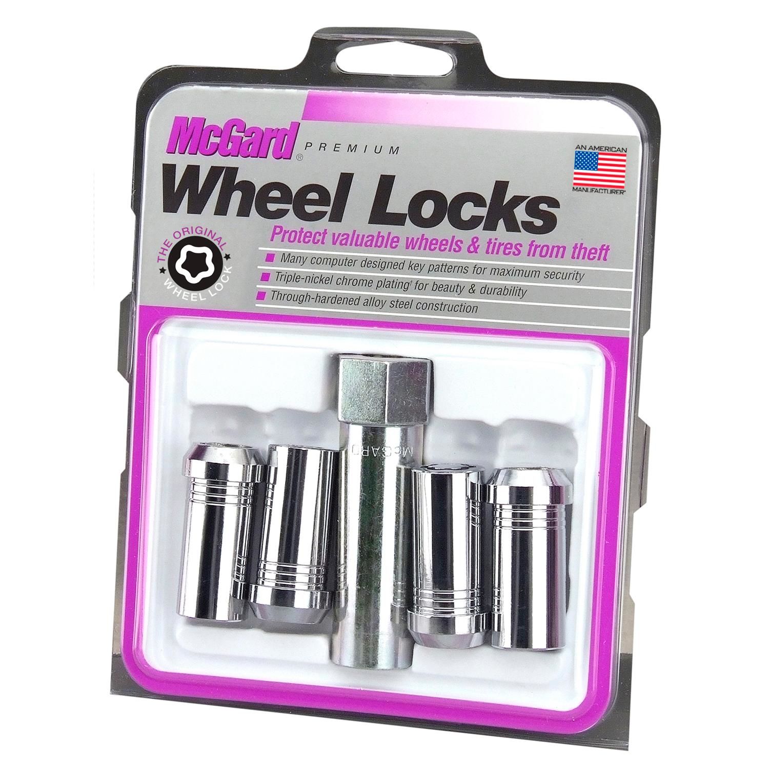 McGard Wheel Lock Key Locking Lug Nuts 5 Piece 25110 | AutoZone