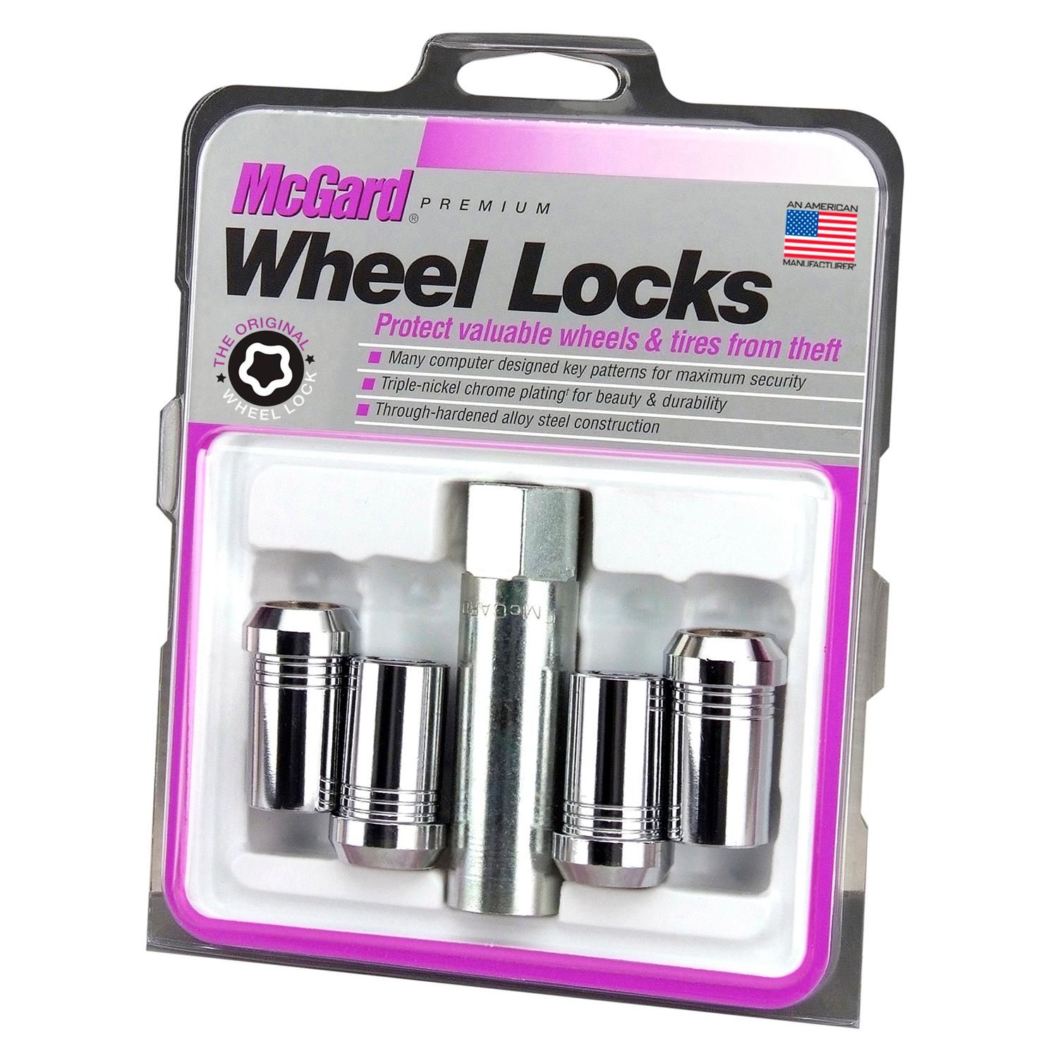 McGard Wheel Lock Key Locking Lug Nuts 5 Piece 25240 | AutoZone