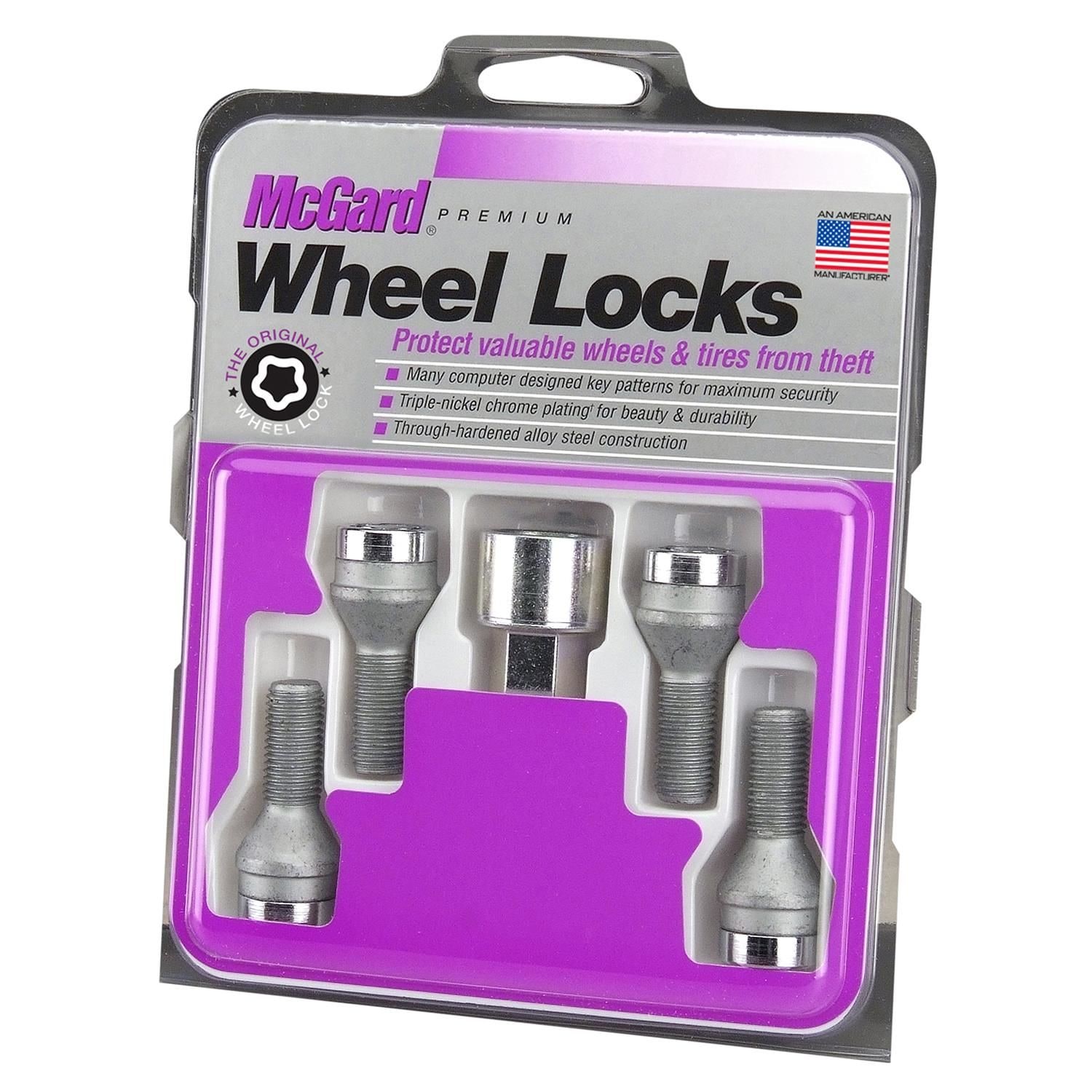 McGard Wheel Lock Key Locking Lug Nuts 5 Piece 27179 | AutoZone