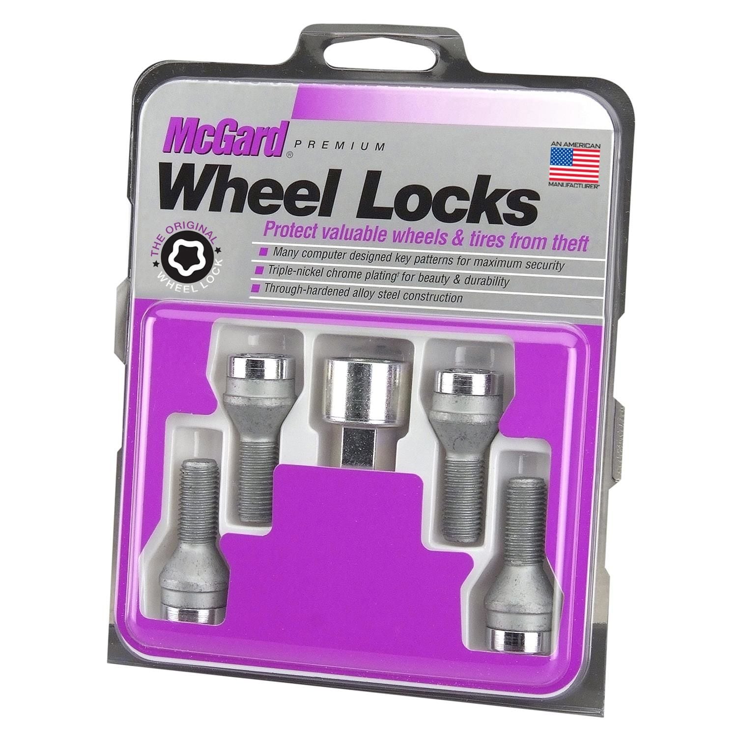 McGard Wheel Lock Key Locking Lug Nuts 5 Piece 27216 | AutoZone