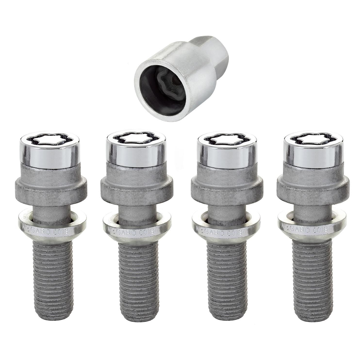 McGard Wheel Lock Key Locking Lug Nuts 5 Piece 28032 | AutoZone