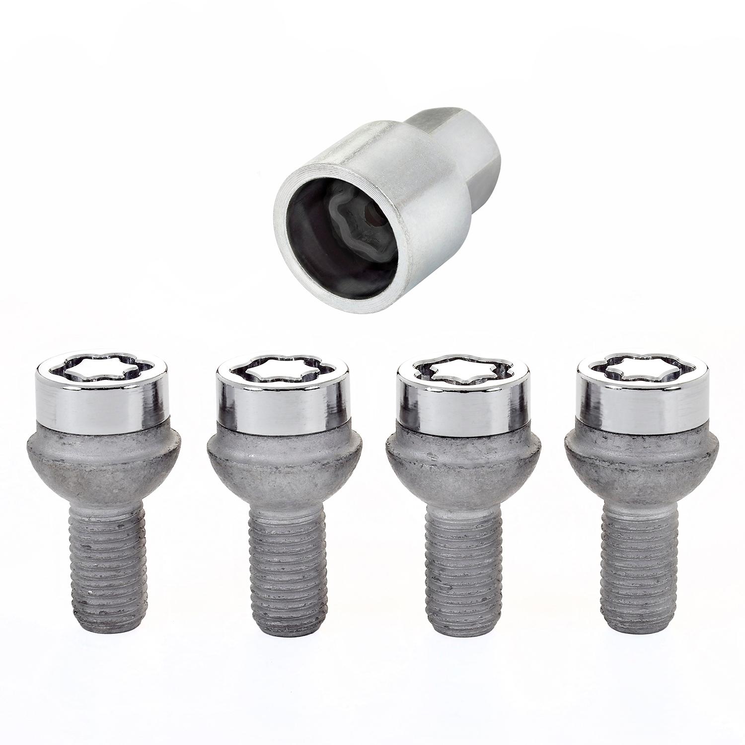McGard Wheel Lock Key Locking Lug Nuts 5 Piece 28176 | AutoZone