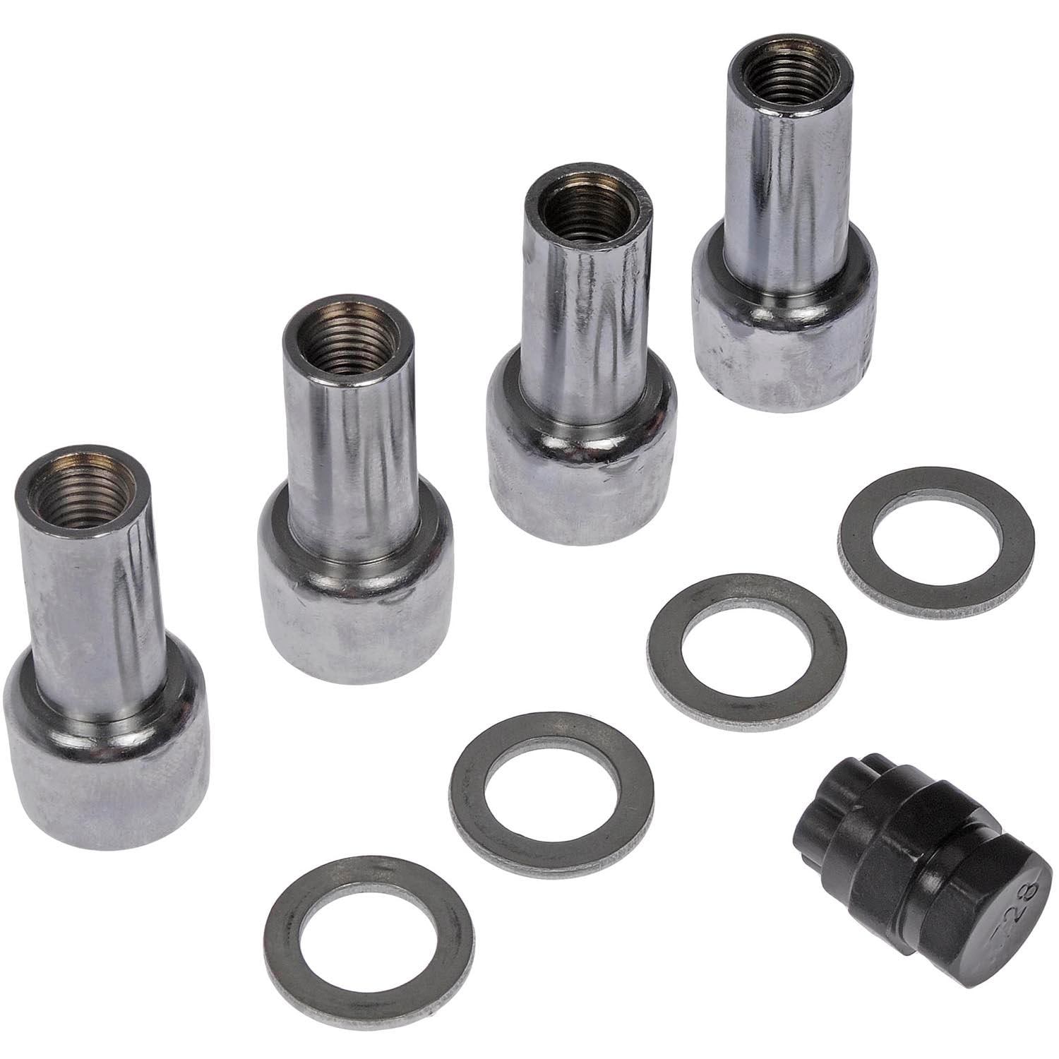 Dorman Wheel Lock Key Locking Lug Nuts 3 Piece 711-322 for Mazda MX-3