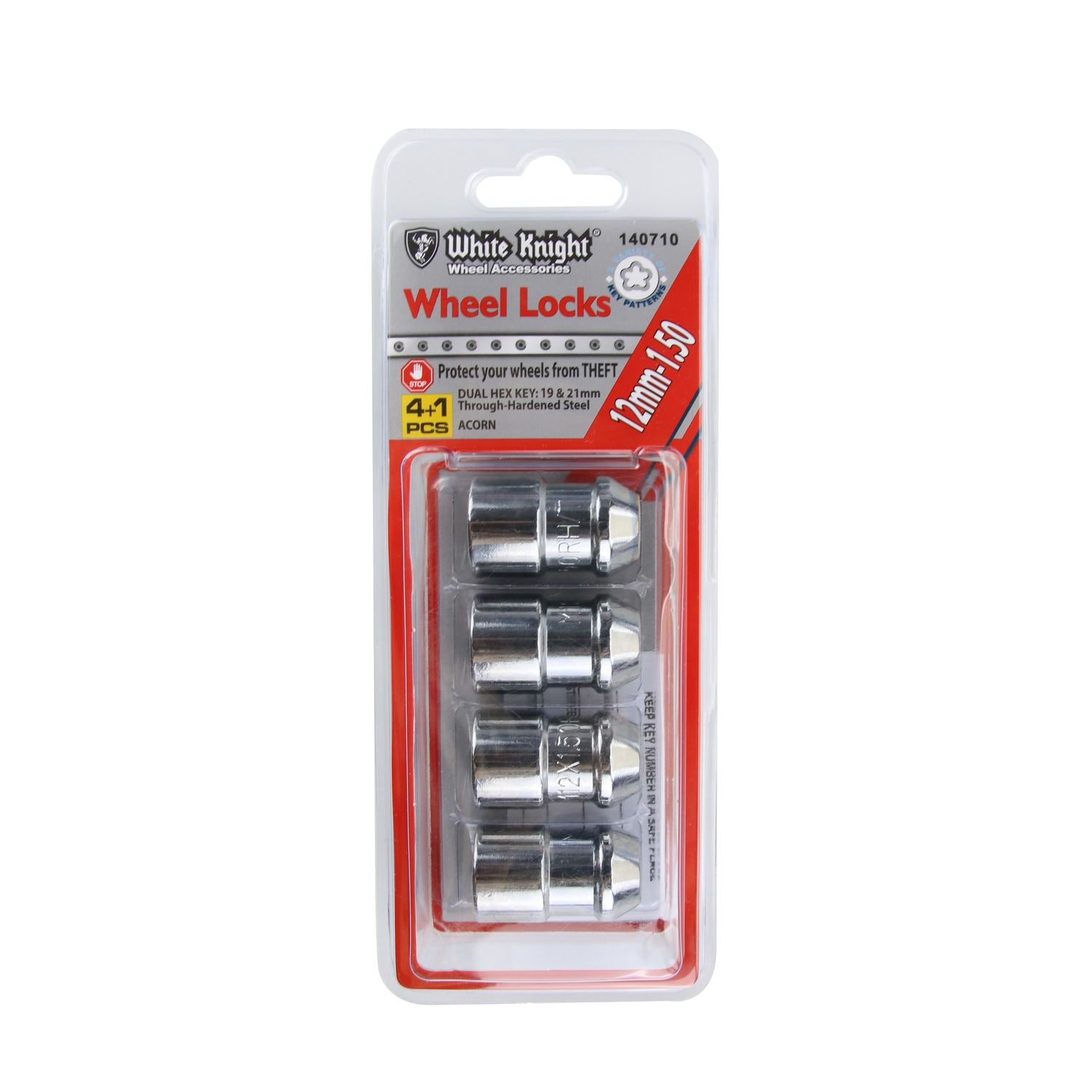 White Knight Wheel Lock Set 140710 | AutoZone