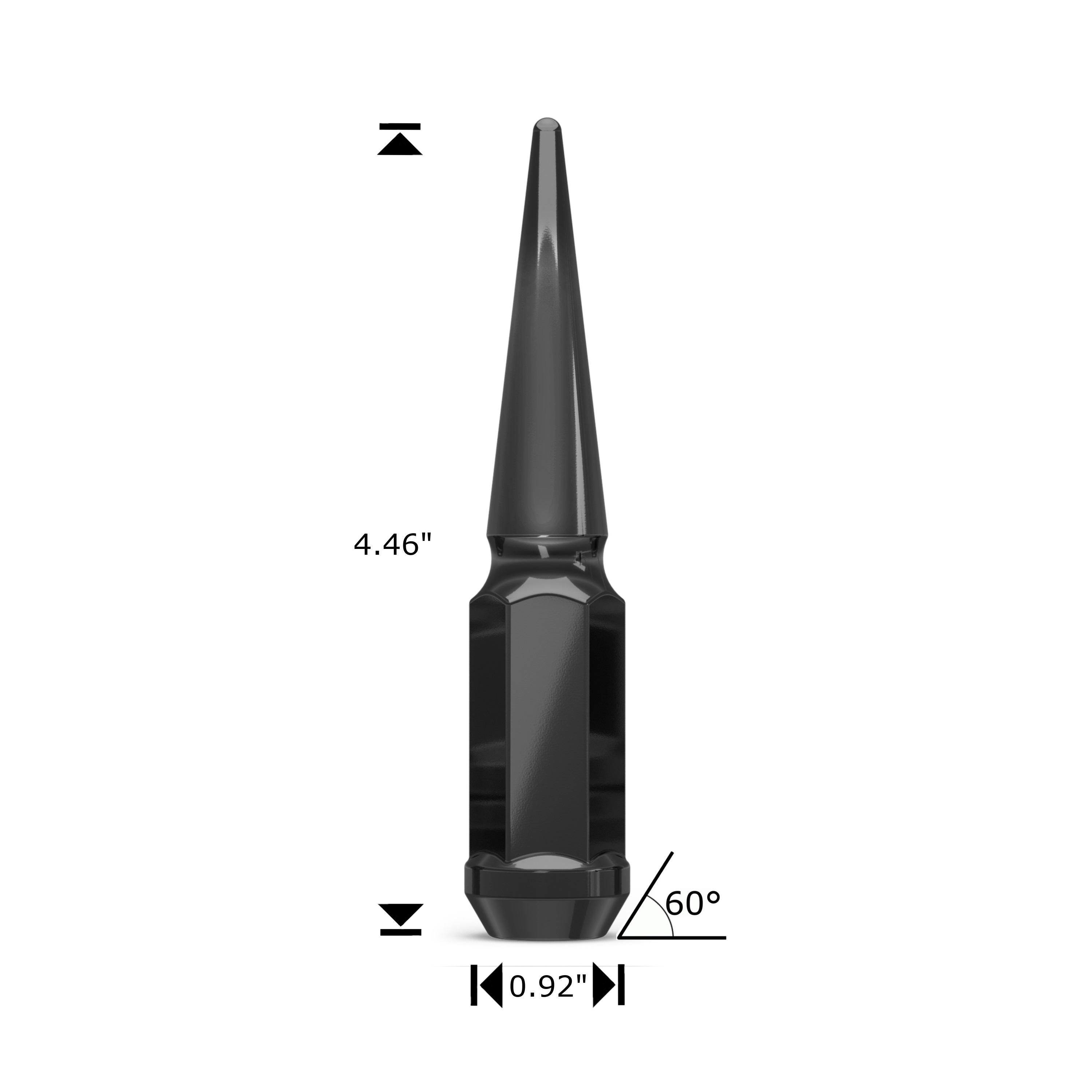 White Knight Wheel Lock Set 2907BK-24 for Mazda MX-3