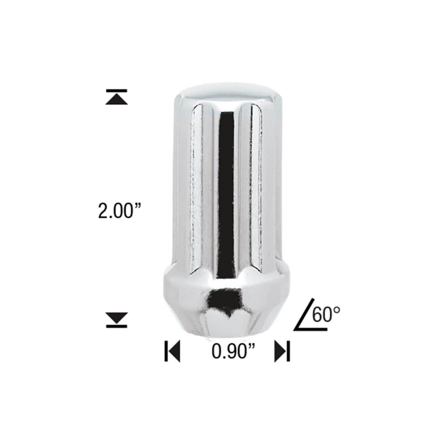 White Knight Wheel Lock Set 3850L-24AZ for Land Rover