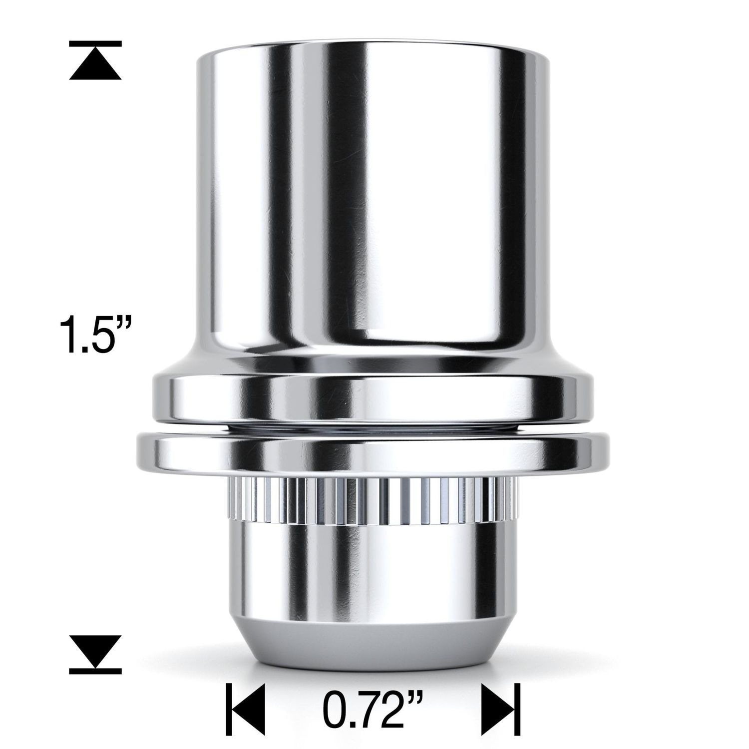 White Knight Wheel Lock Set 405307 for Hyundai Elantra