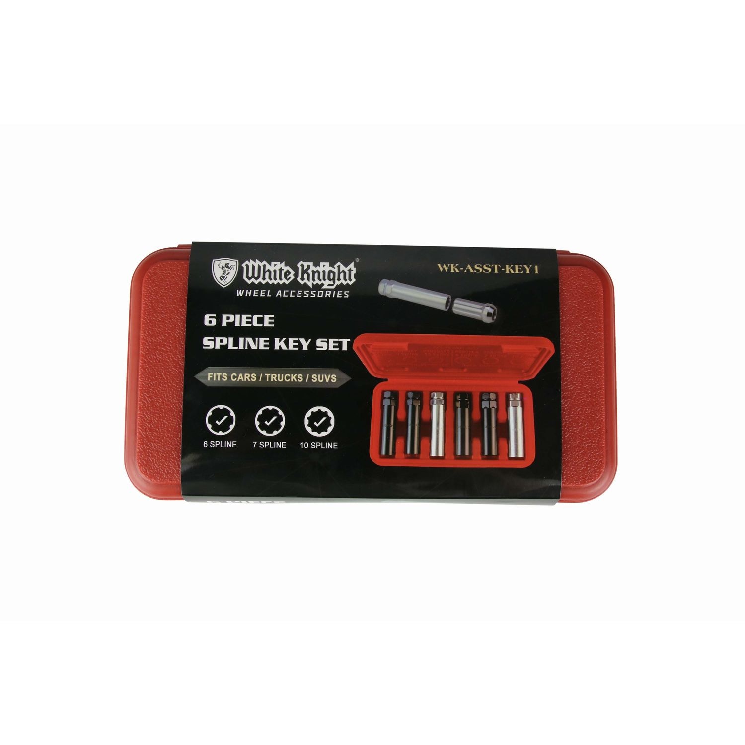 White Knight Wheel Lock Set WK-ASST-KEY1