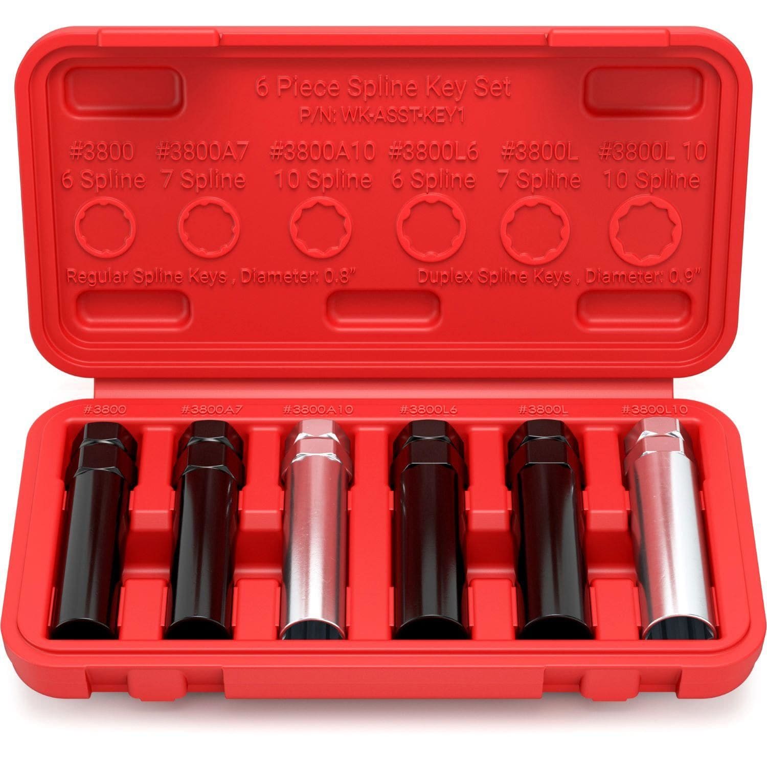 White Knight Wheel Lock Set WK-ASST-KEY1