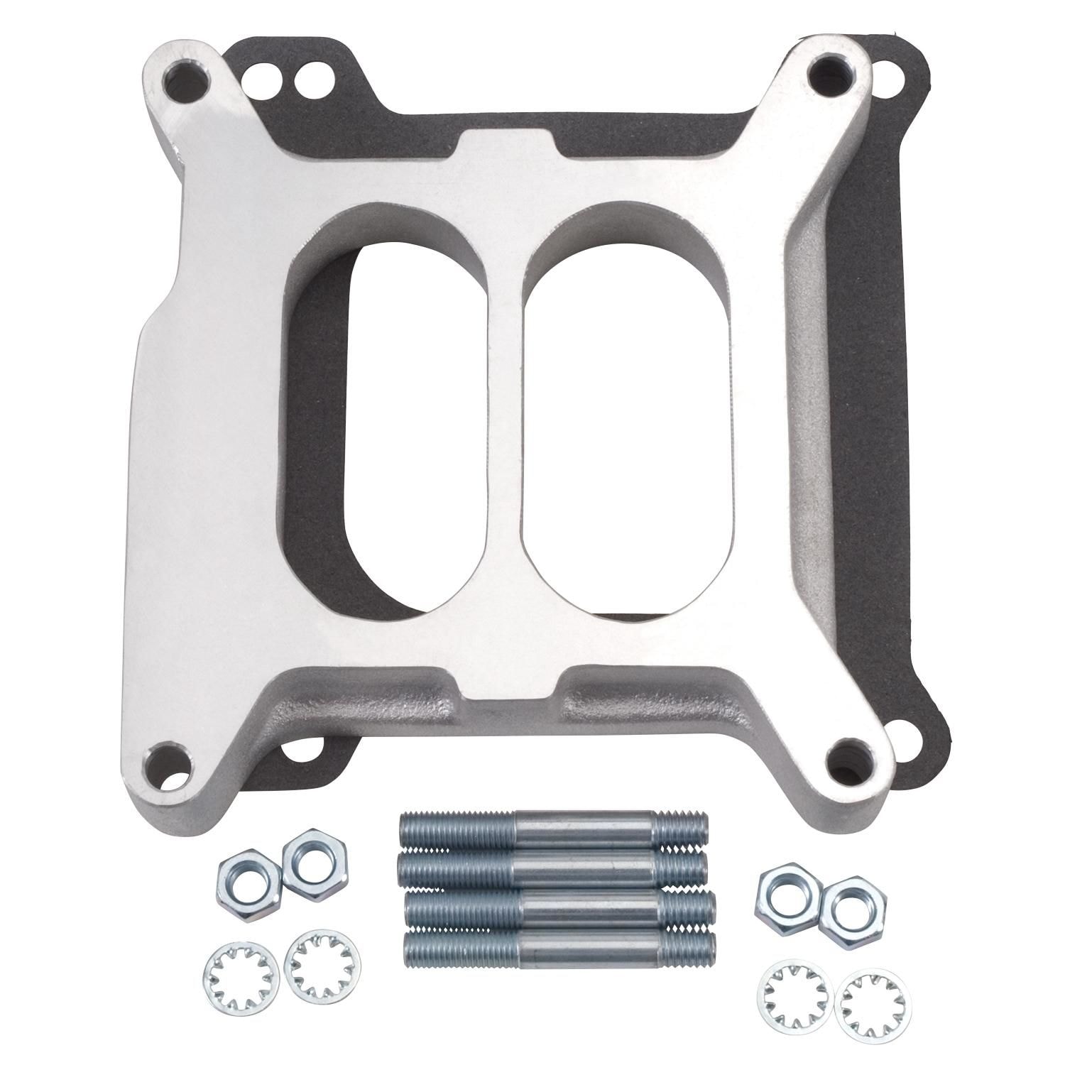 Edelbrock 1in Divided Center Carburetor Spacer for 2-Plane Intake