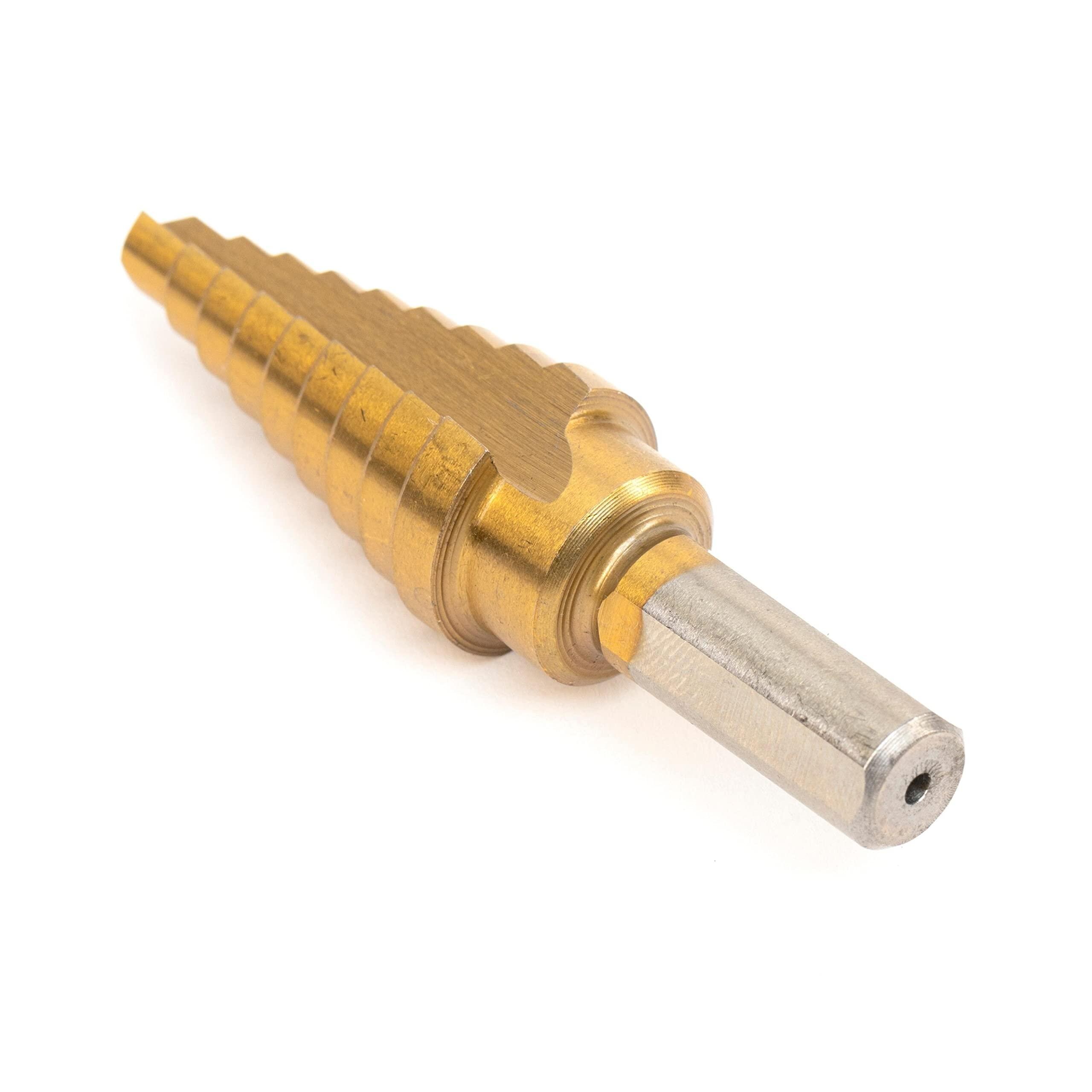 NEIKO 1/4in to 3/4in 9 Steps, High-Speed Alloy-Steel, Titanium
