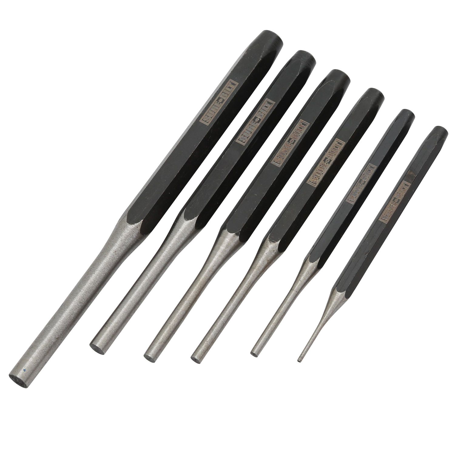 Great Neck SureBilt Pin Punch Set 6 Piece | AutoZone