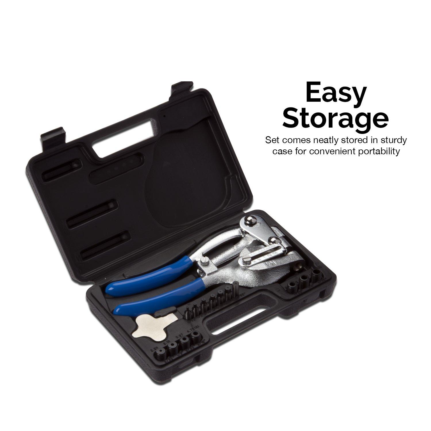 NEIKO 3/32in x 9/32in, Cr-V, Hand Held Power Punch and Sheet Metal